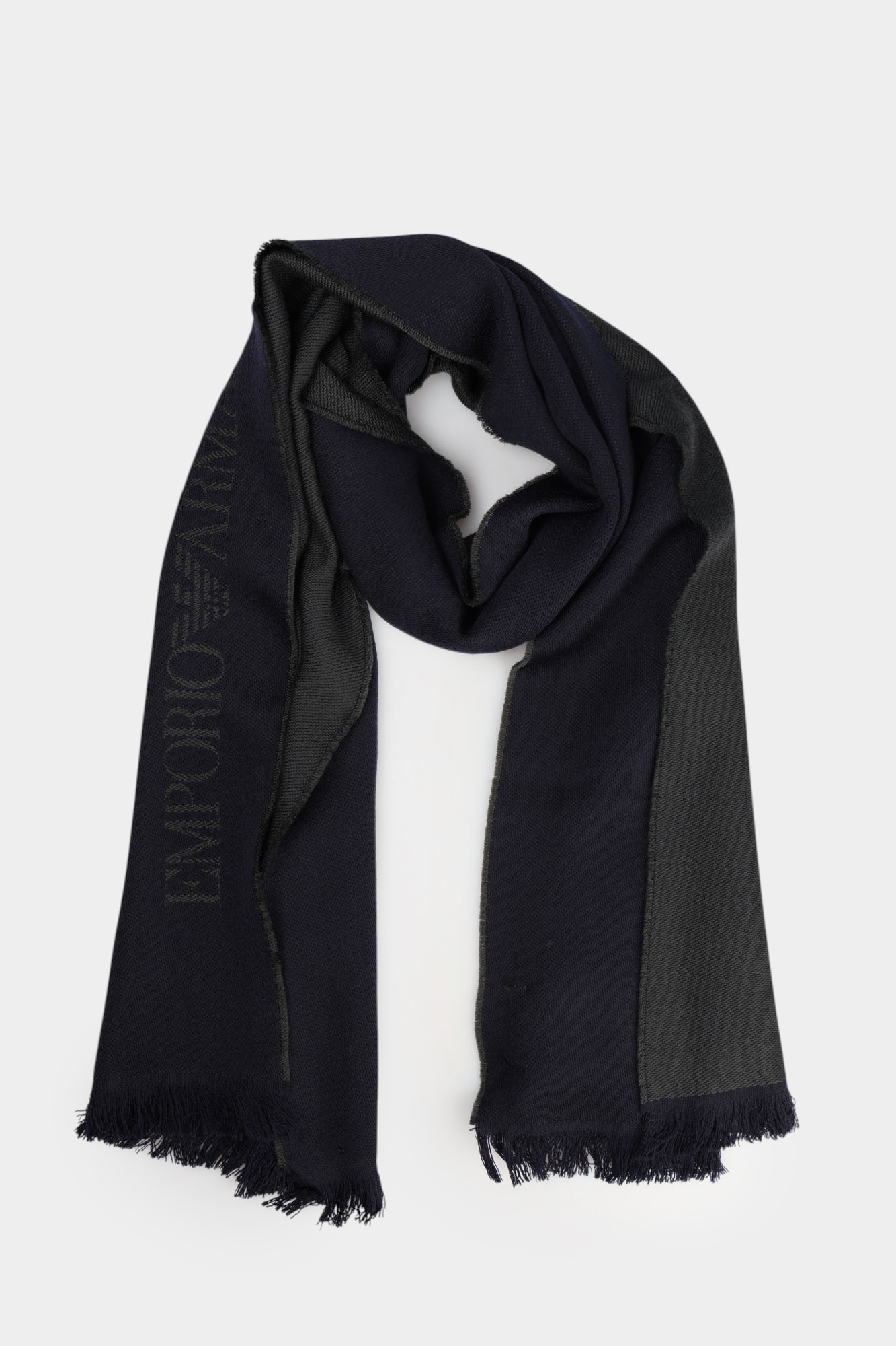 625007_CC307 Шарф Emporio Armani Синий