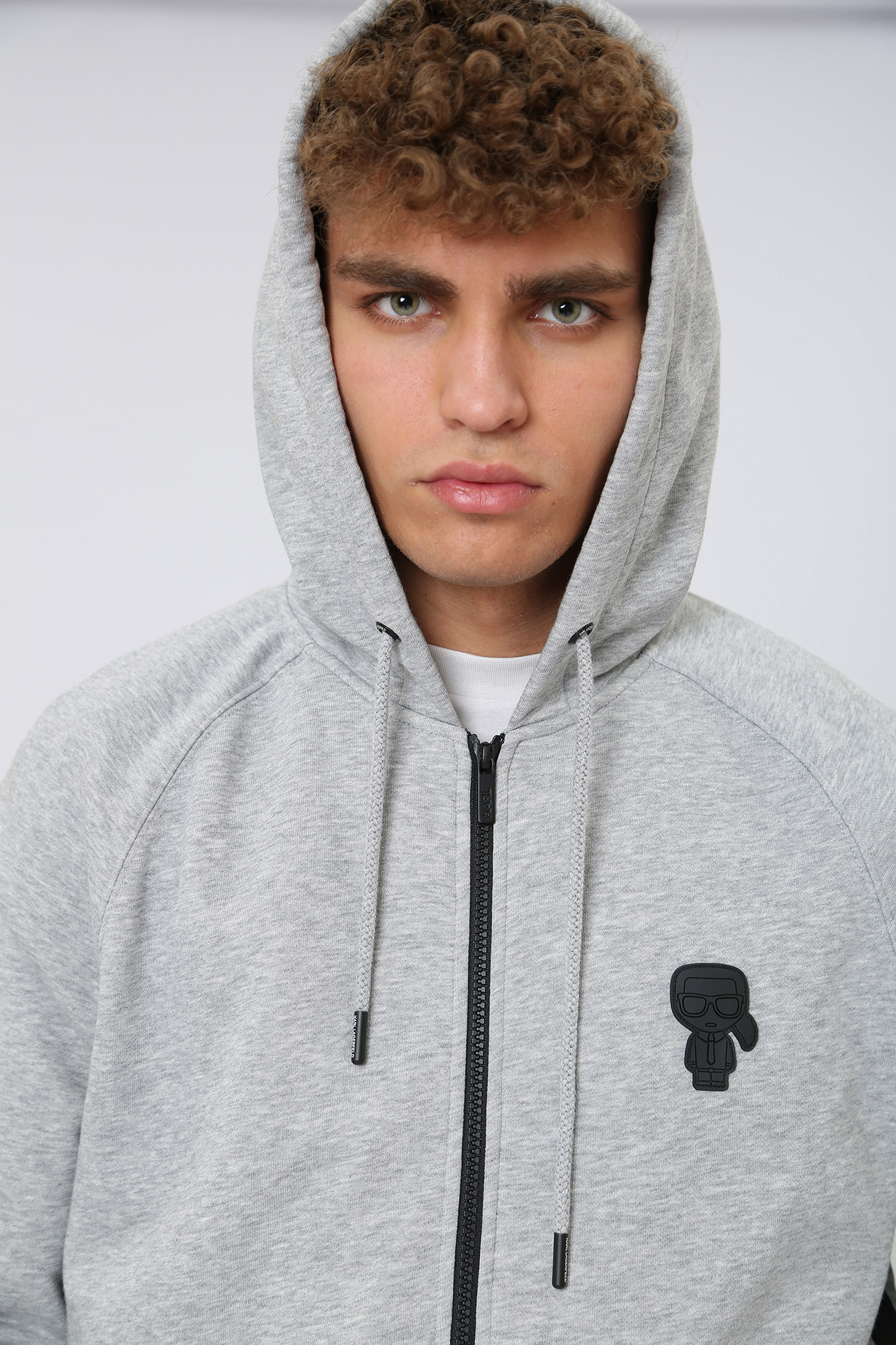 502910_705005 Толстовка с/м Karl Lagerfeld Серый