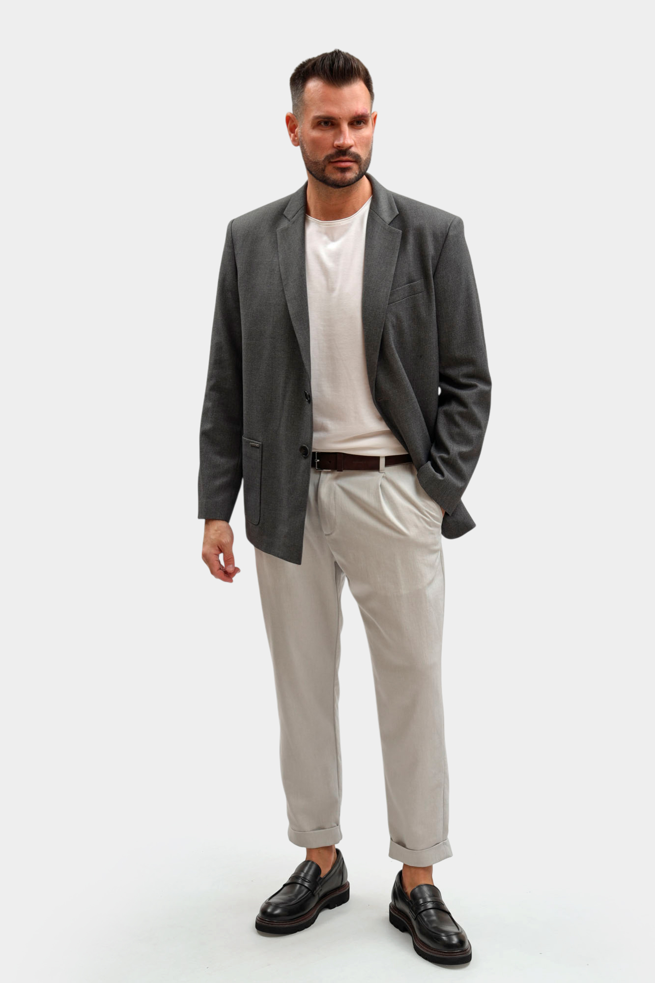 Пиджак The Hills Серый