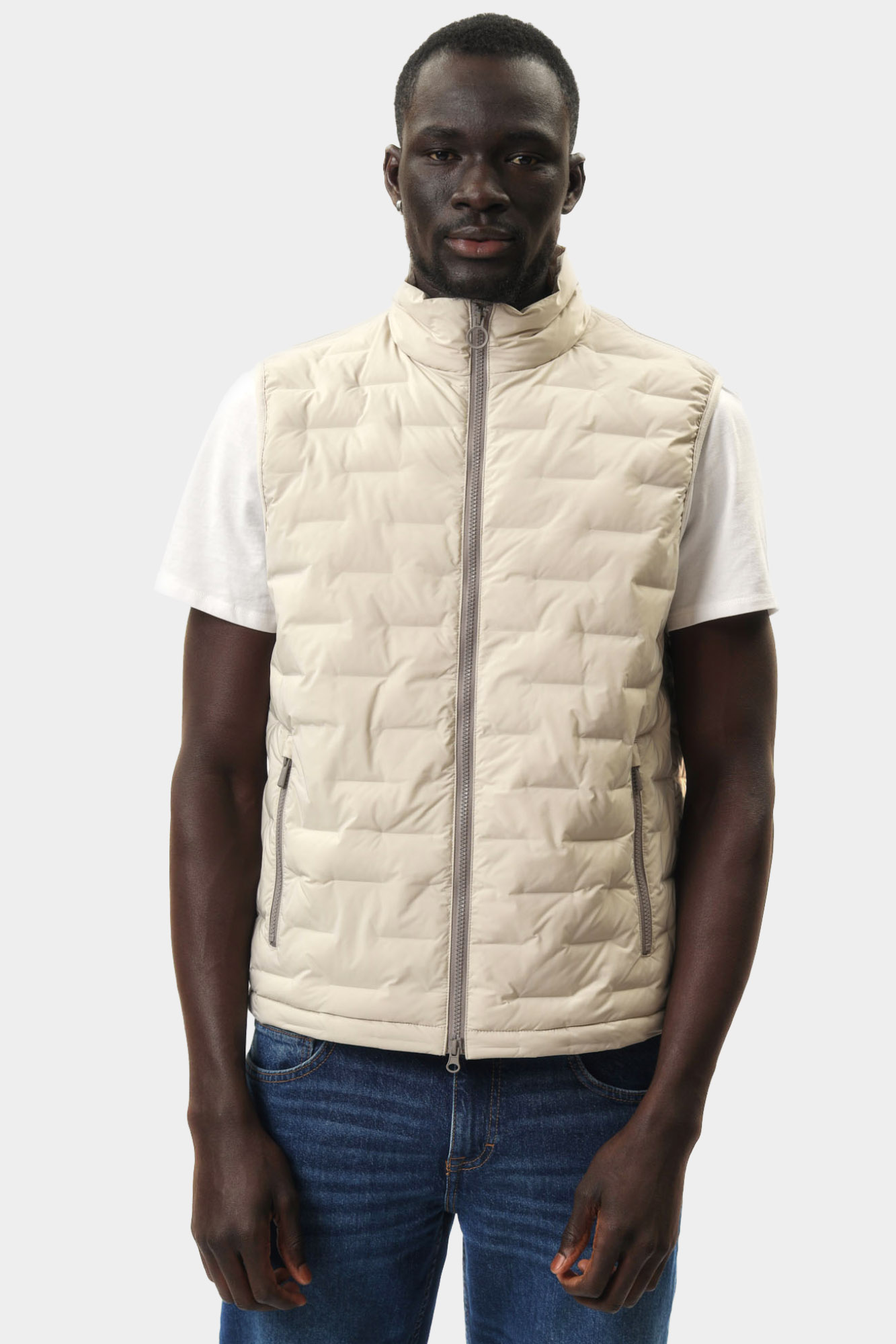 M5528DT3204F Жилет Geox Бежевый