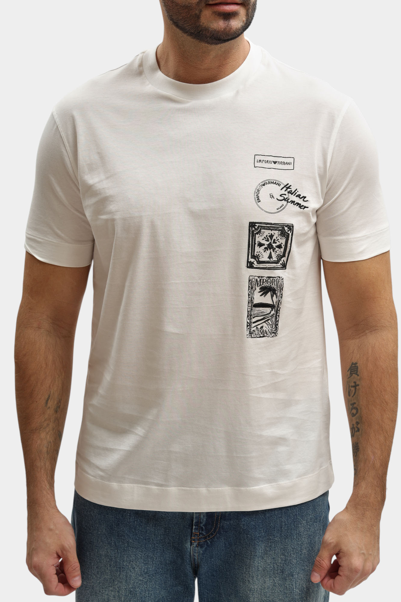 EM004994_AF24470 Футболка Emporio Armani Белый
