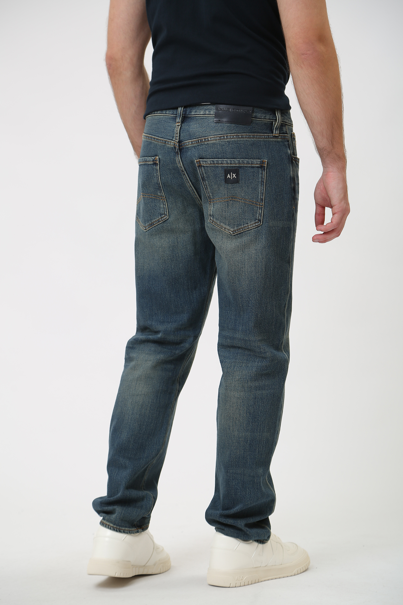 3DZJ16_Z1UZZ Брюки джинсовые Armani Exchange Синий