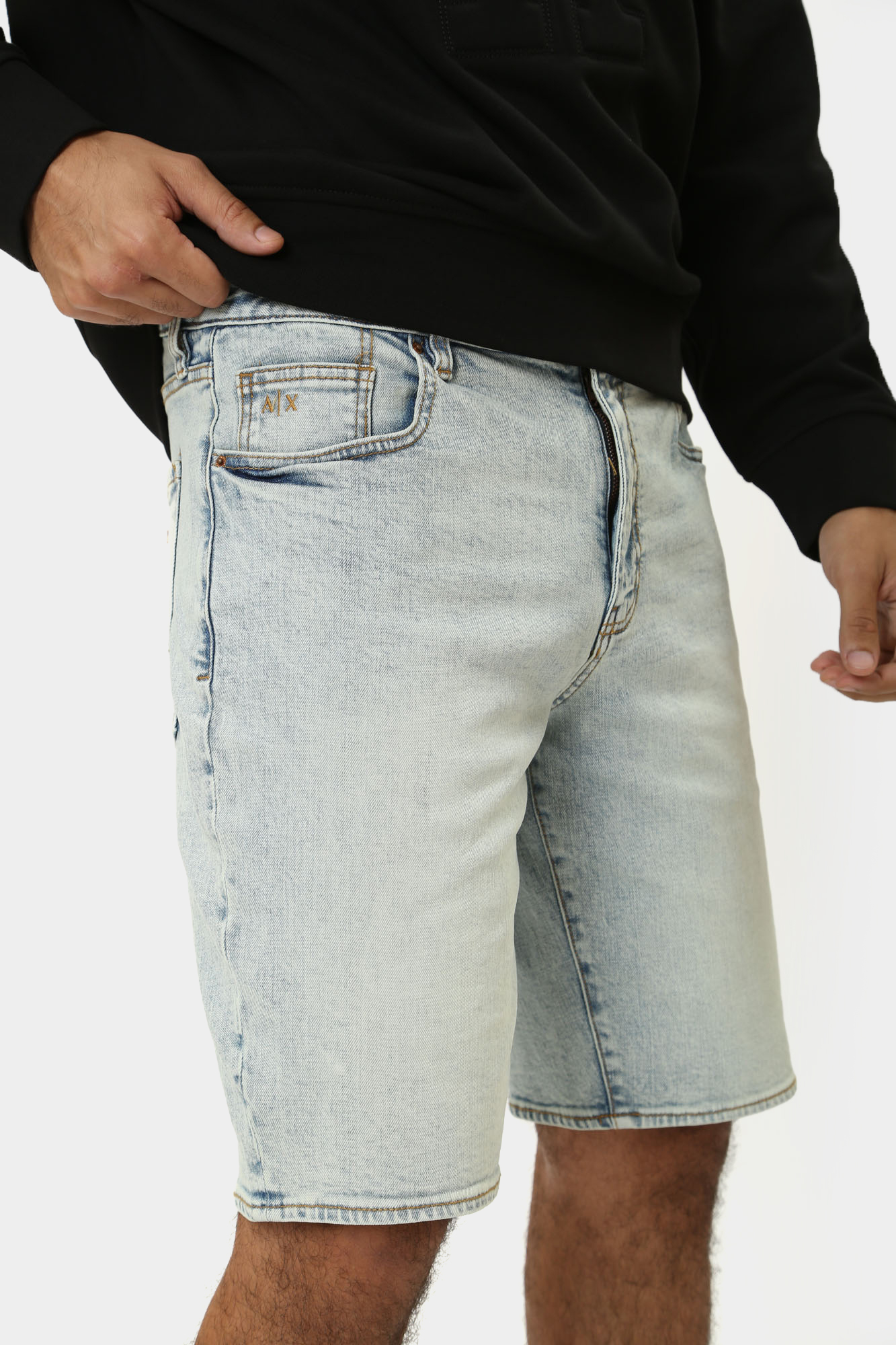 3DZJ65_Z1XLZ_25EU Шорты джинсовые Armani Exchange Синий