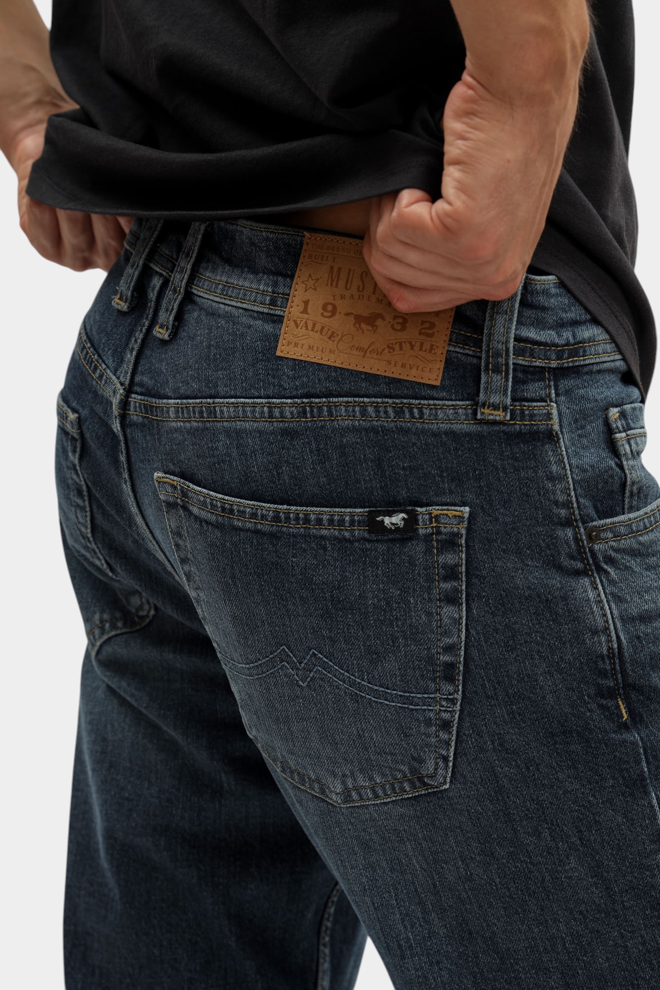 1016817-5000 Джинсы Mustang Синий