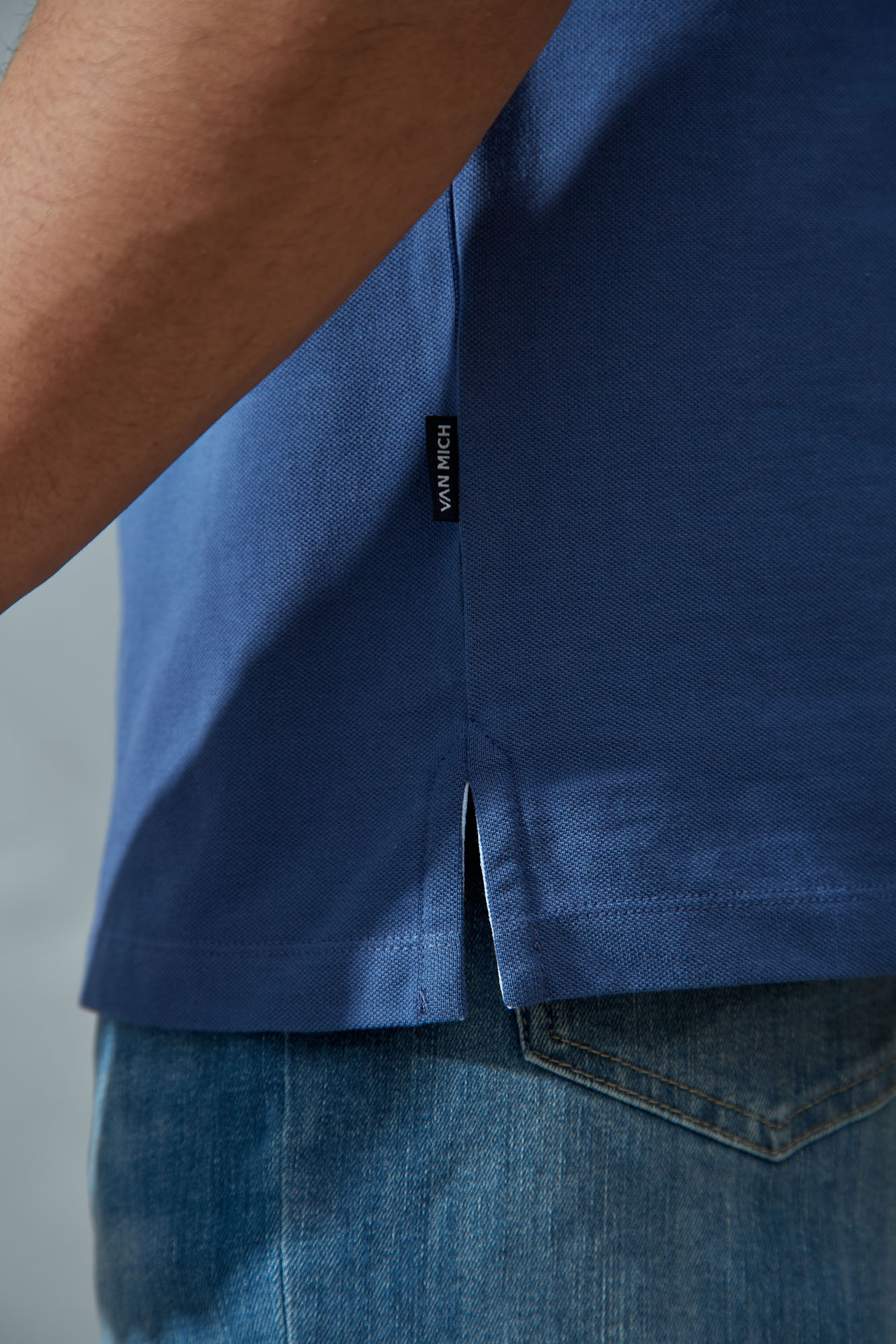 VM-ERK-22-034 Поло Van Mich Синий
