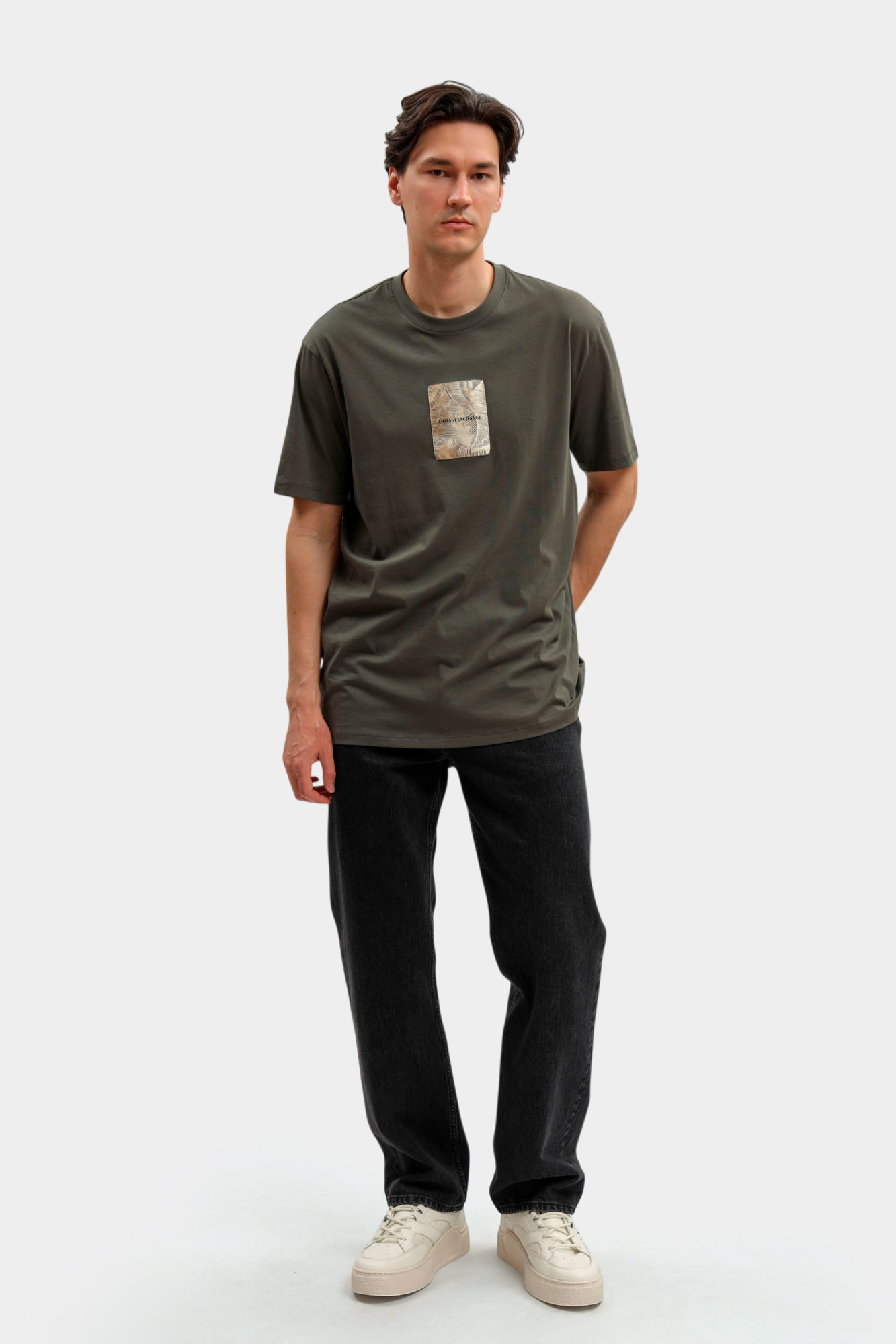 XM002501_AF10356 Футболка Armani Exchange Серый