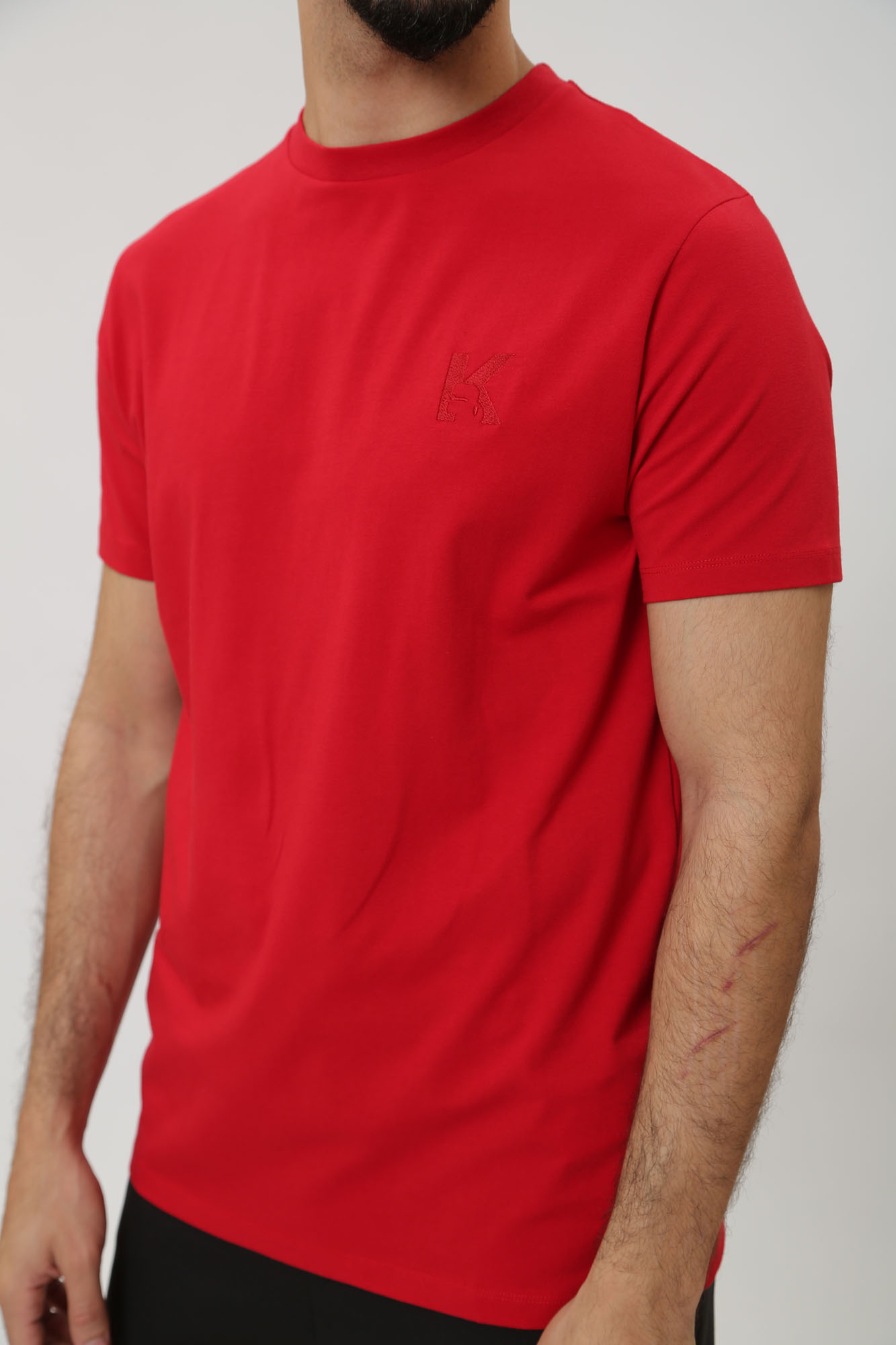 541221_755890 Футболка Karl Lagerfeld Бордовый