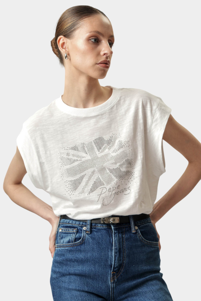 Брюки джинсовые Calvin Klein Jeans Хлопок Синий