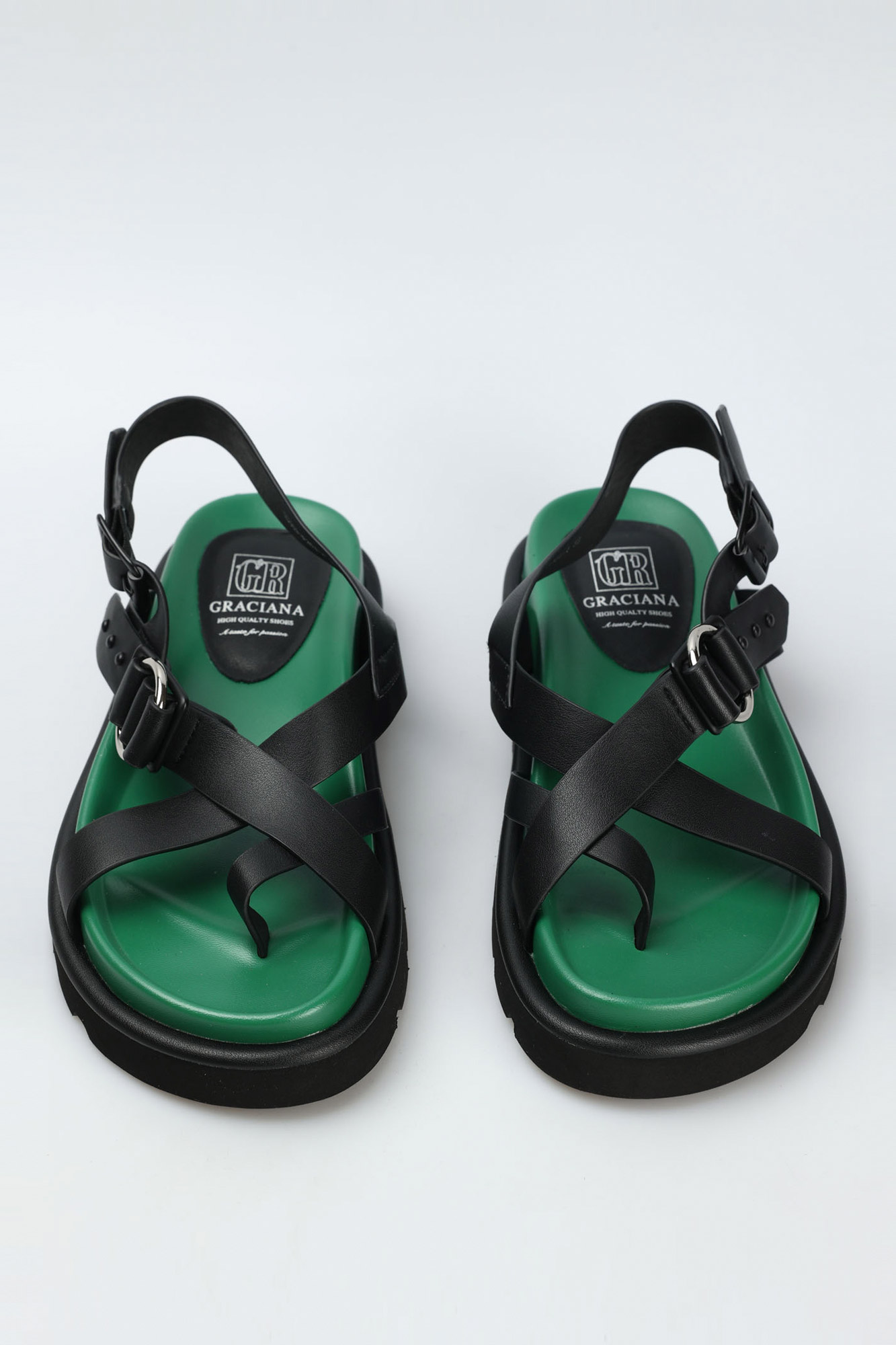 QS569-F201 Сандалии Graciana Черный