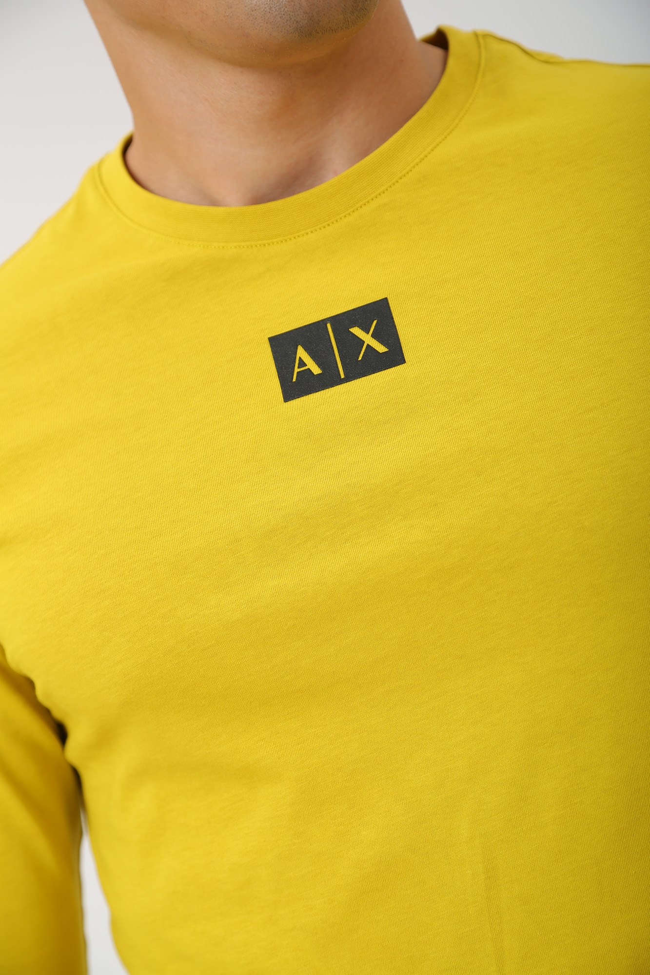 6RZTCB_ZJ9TZ Лонгслив Armani Exchange Желтый