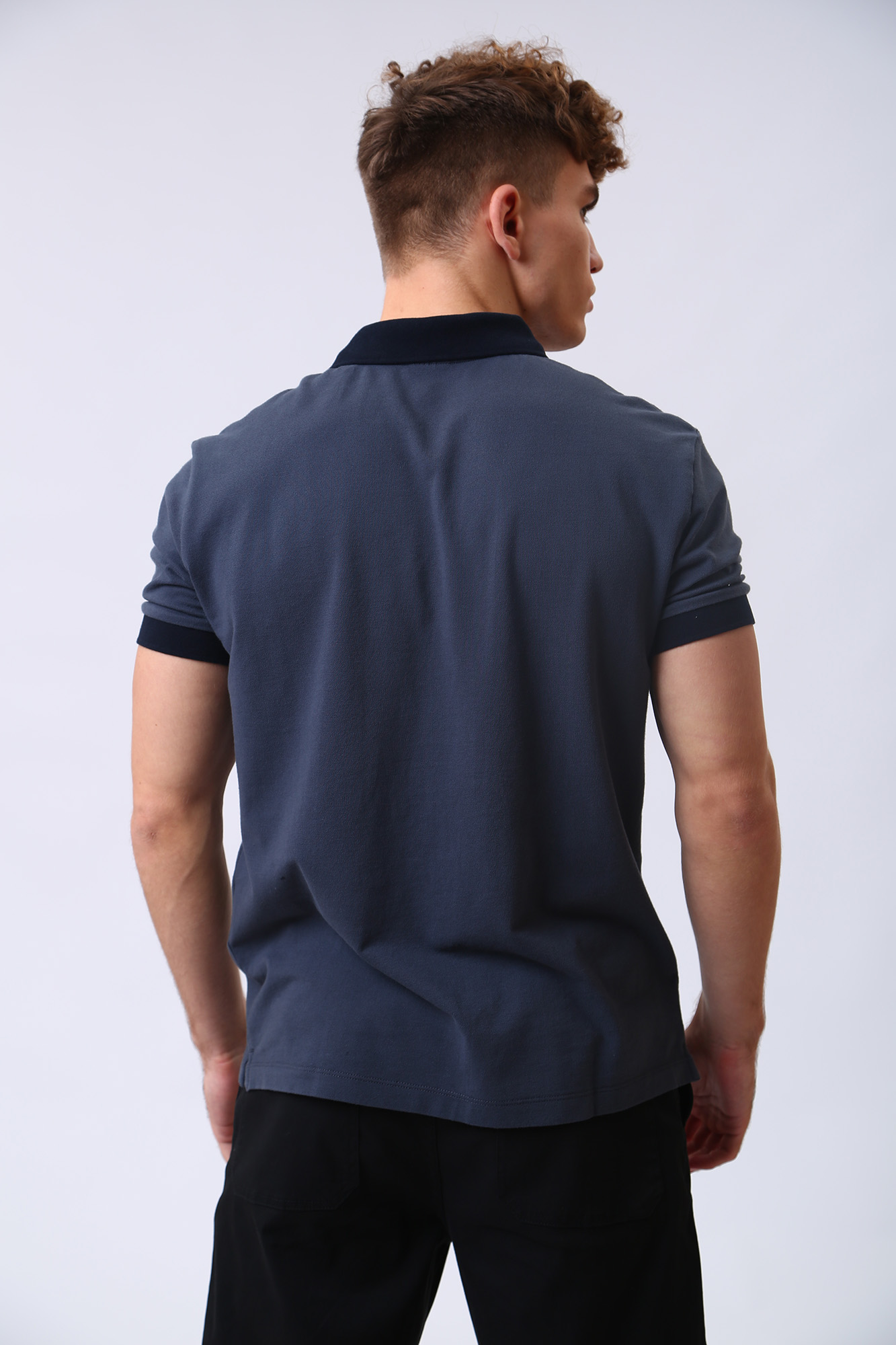 6LZFLC_ZJNEZ Поло Armani Exchange Синий