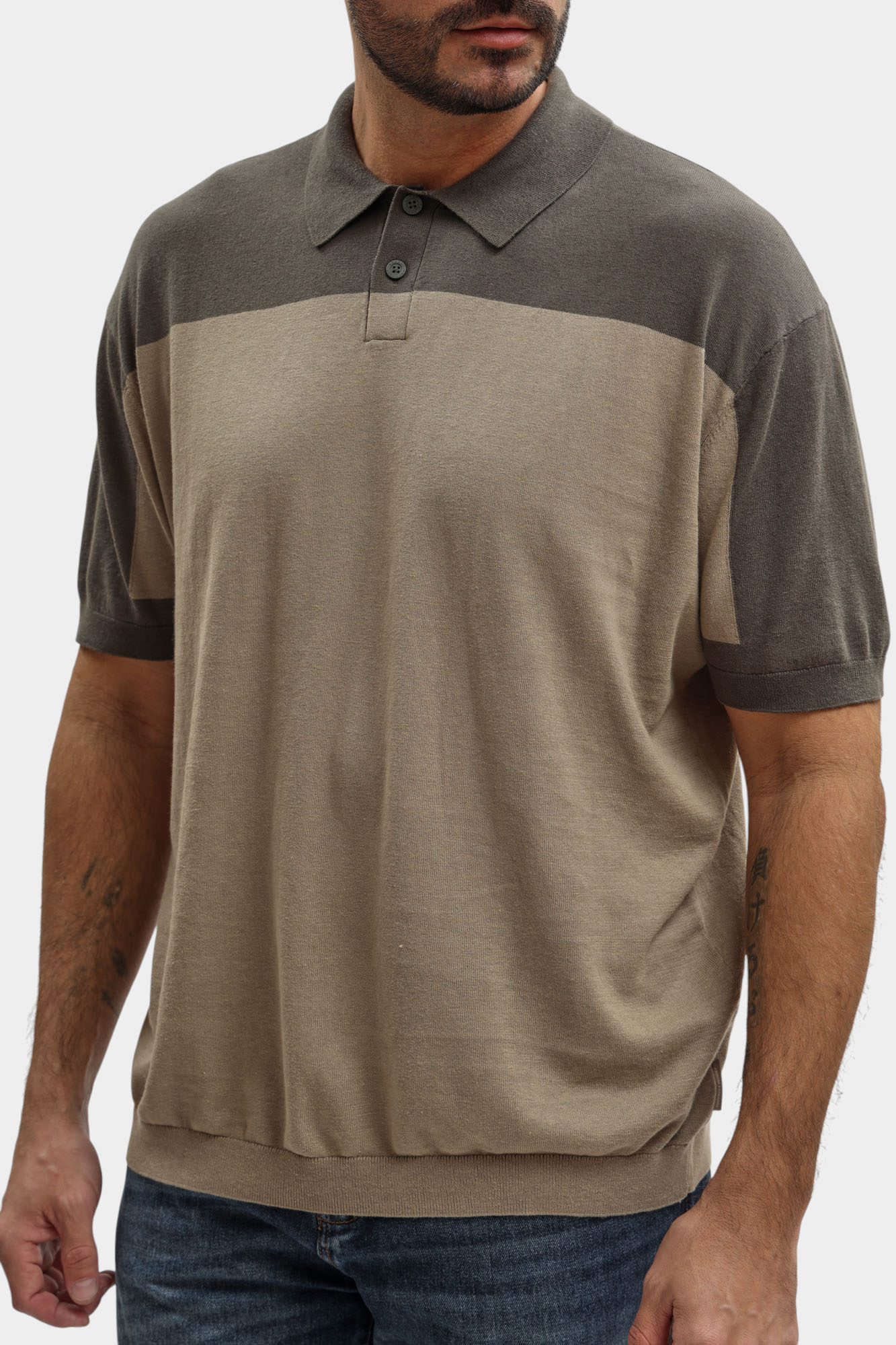 Поло Armani Exchange Коричневый