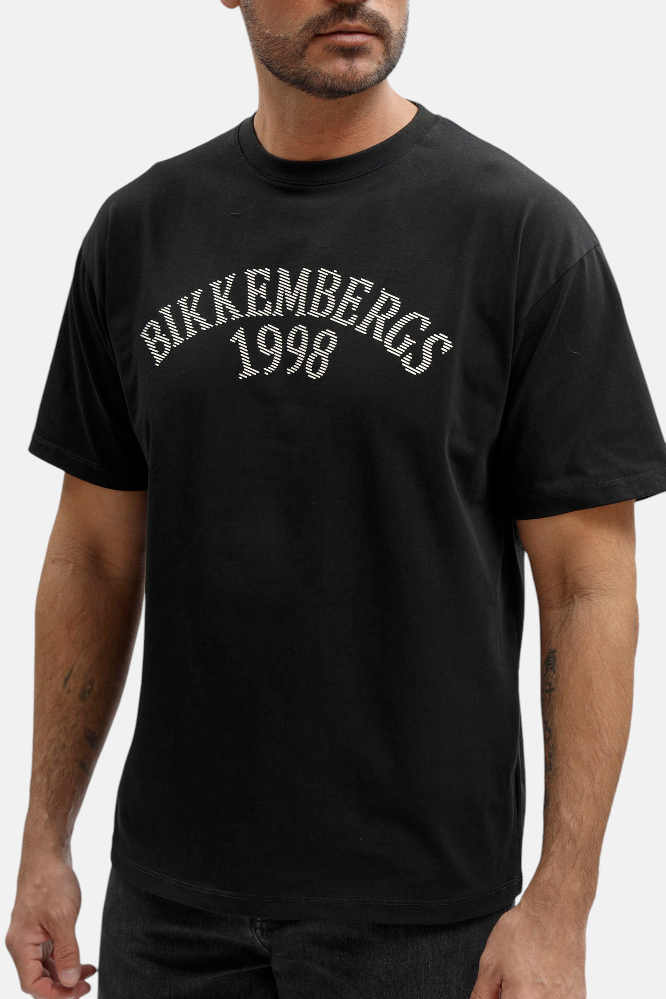 BMT1575 Футболка Bikkembergs Черный
