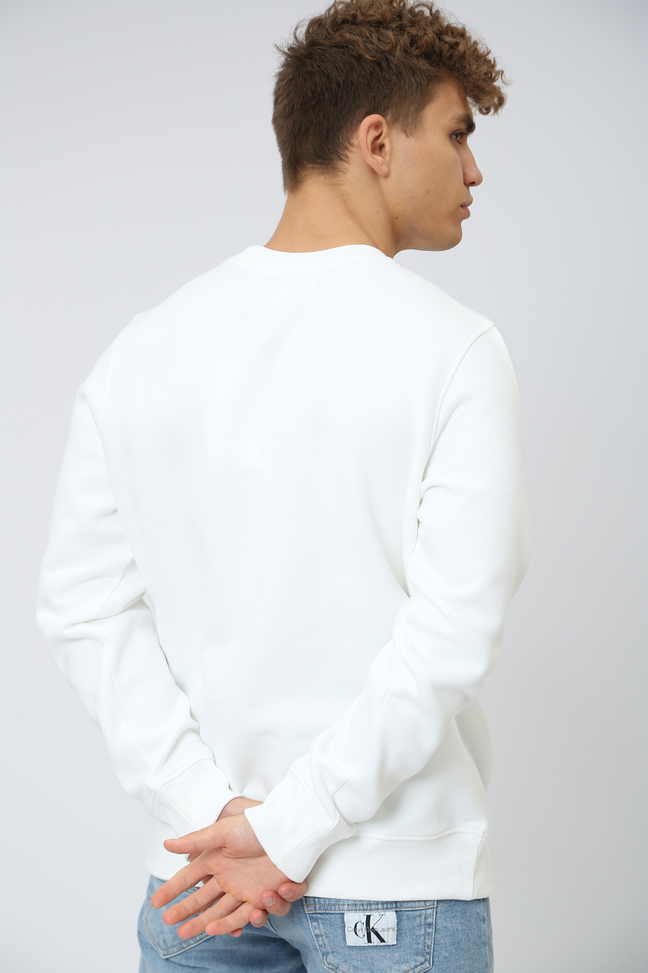 J30J321900 Свитшот Calvin Klein Jeans Белый