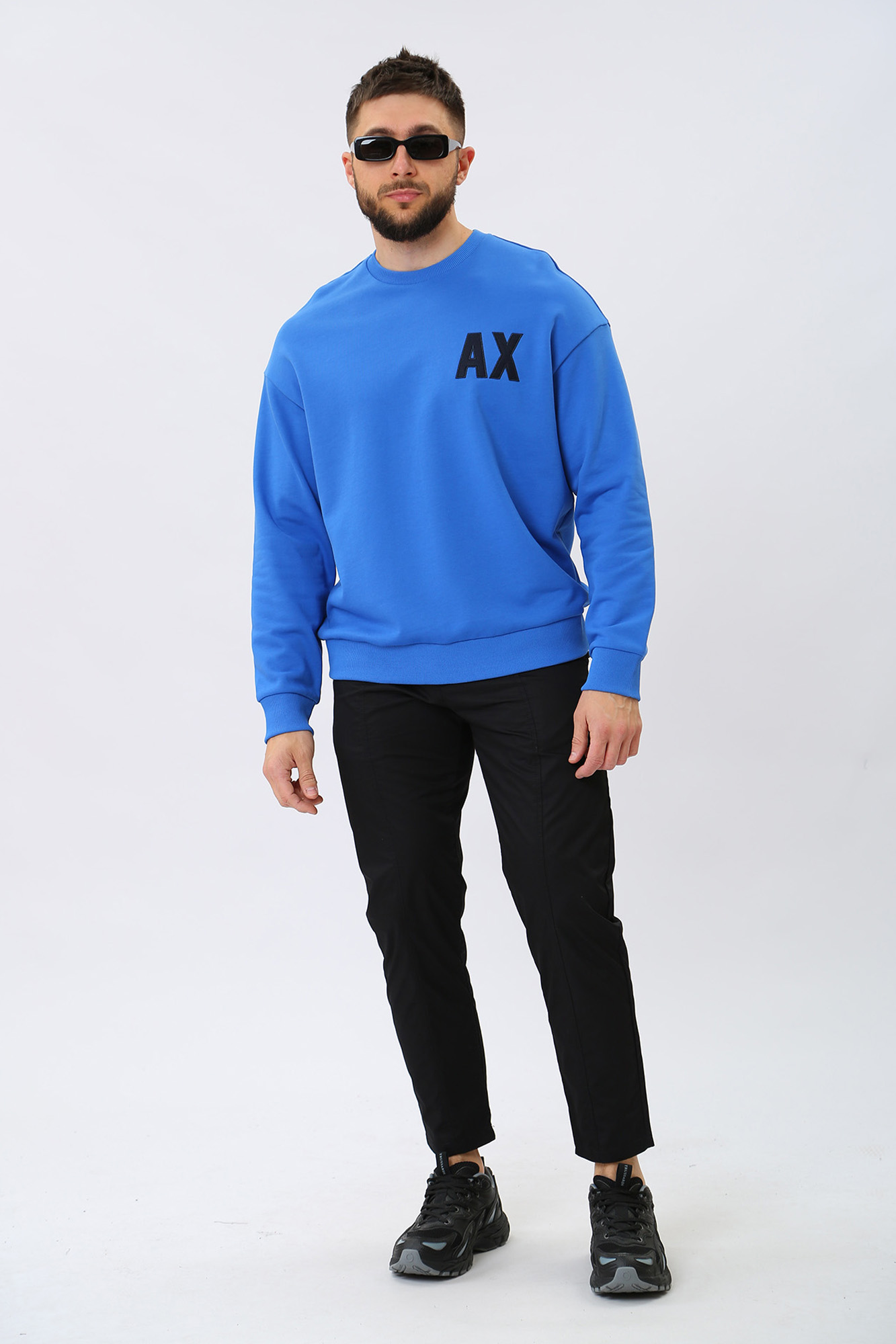 3RZMKE_ZJ1ZZ Свитшот Armani Exchange Синий