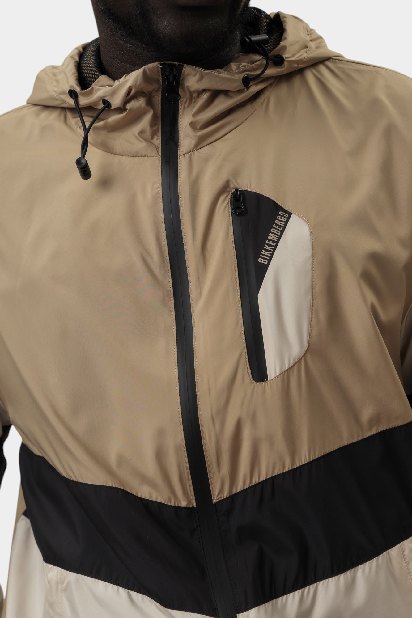 BMG0778 Ветровка Bikkembergs Бежевый