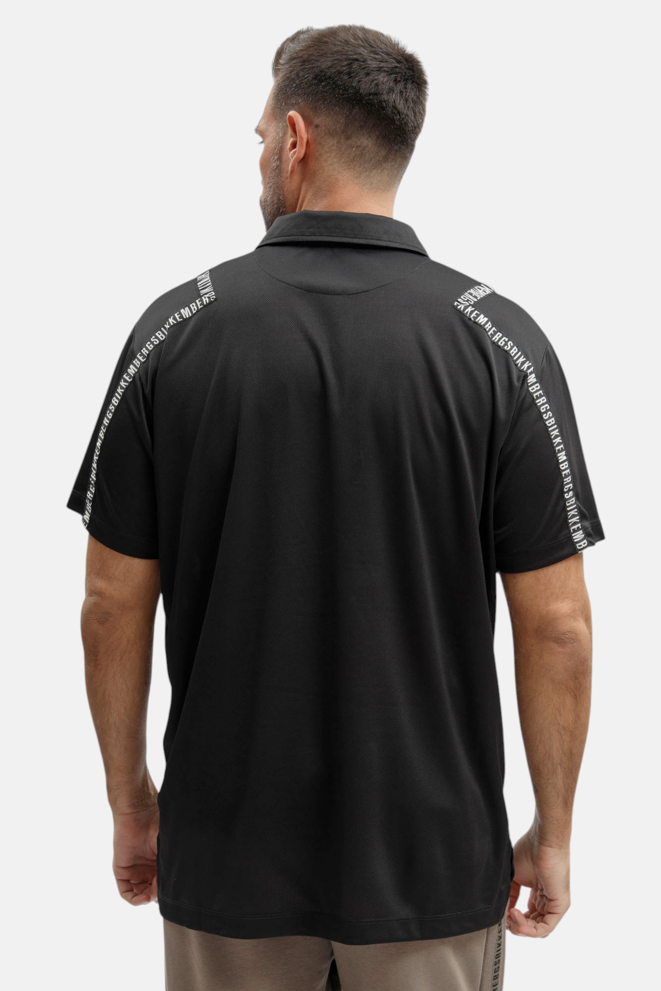 BMT1609 Поло Bikkembergs Черный