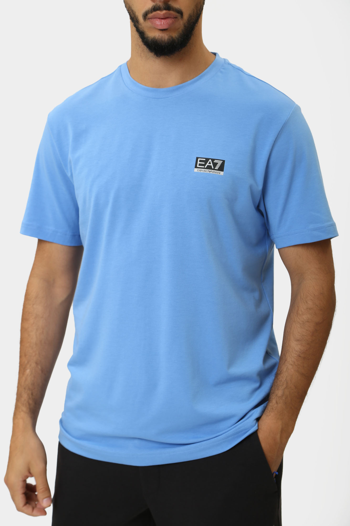 6DPT15_PJUVZ_1526 Футболка EA7 Голубой