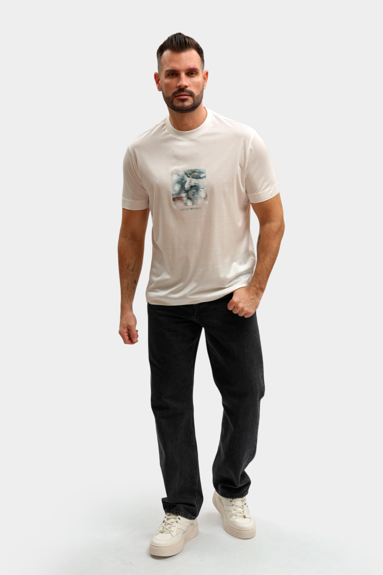 EM005272_AF10017 Футболка Emporio Armani Белый