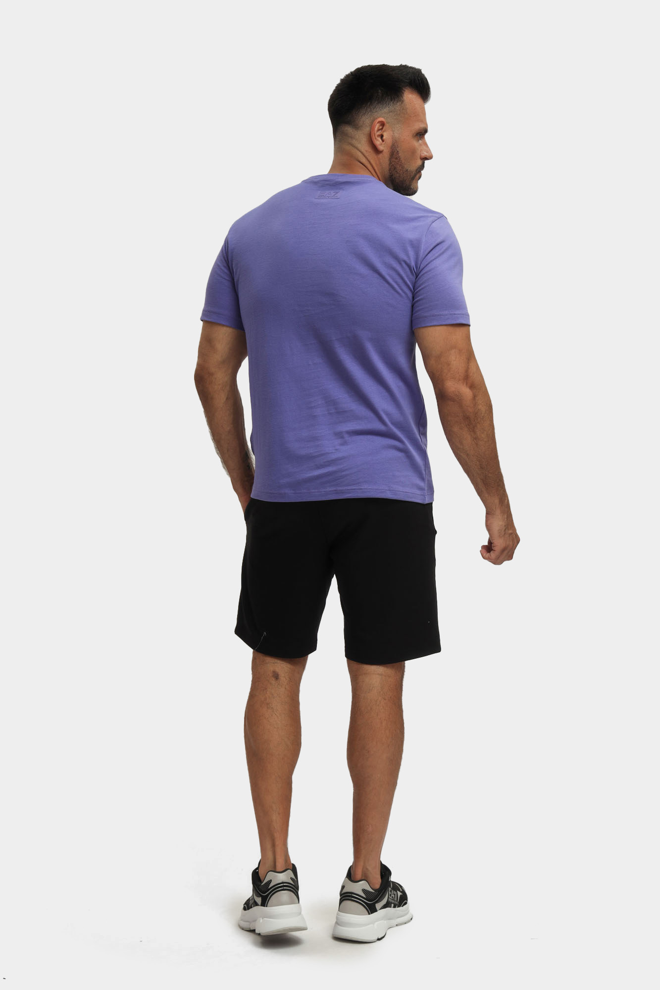 7M000149_AF14772 Футболка EA7 Фиолетовый