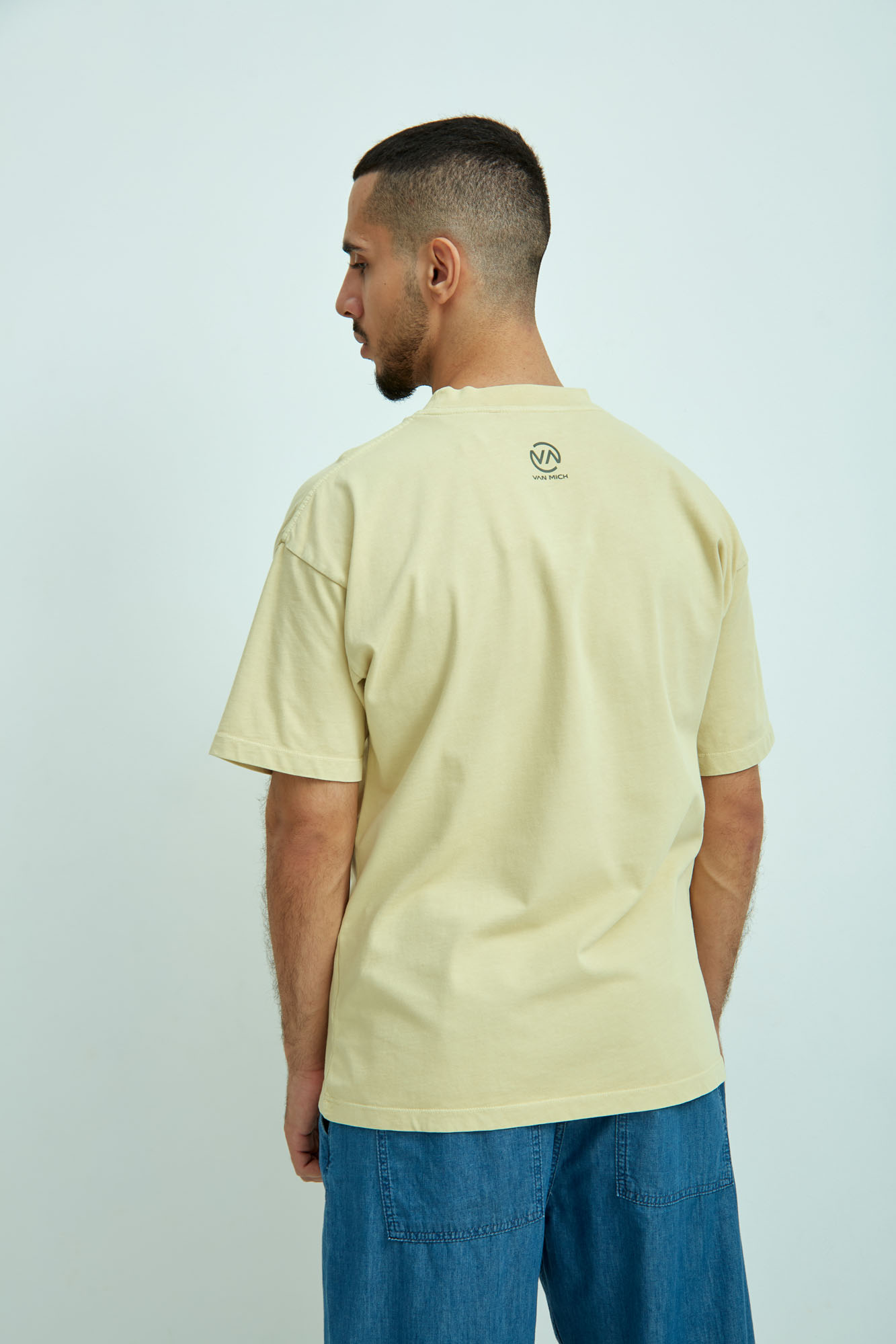 VM-ERK-22-067 Футболка Van Mich Бежевый