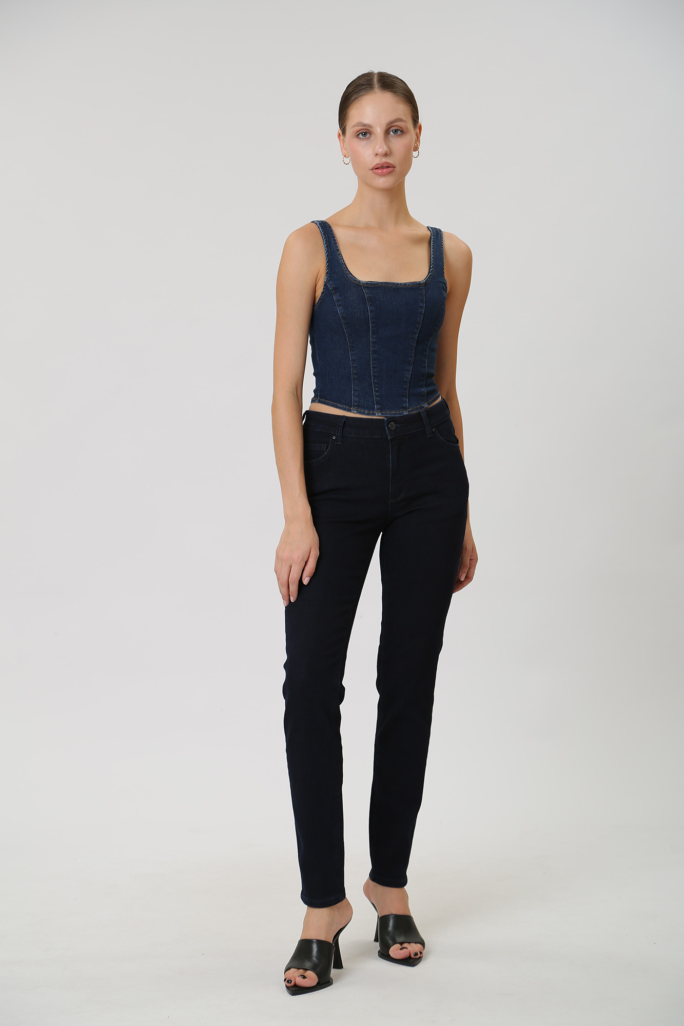 1013586-5000 брюки джинсовые mustang 