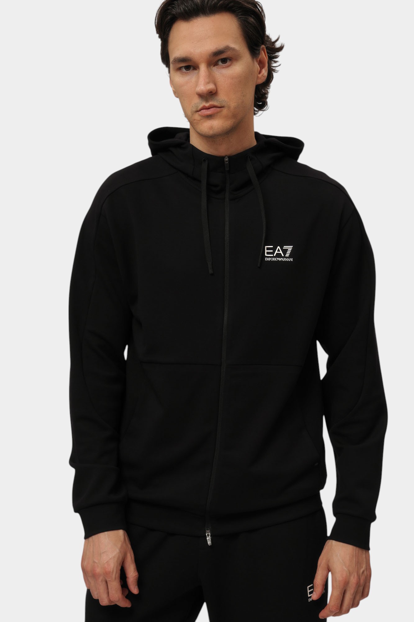 7M000131_AF12501 Костюм спортивный EA7 Черный