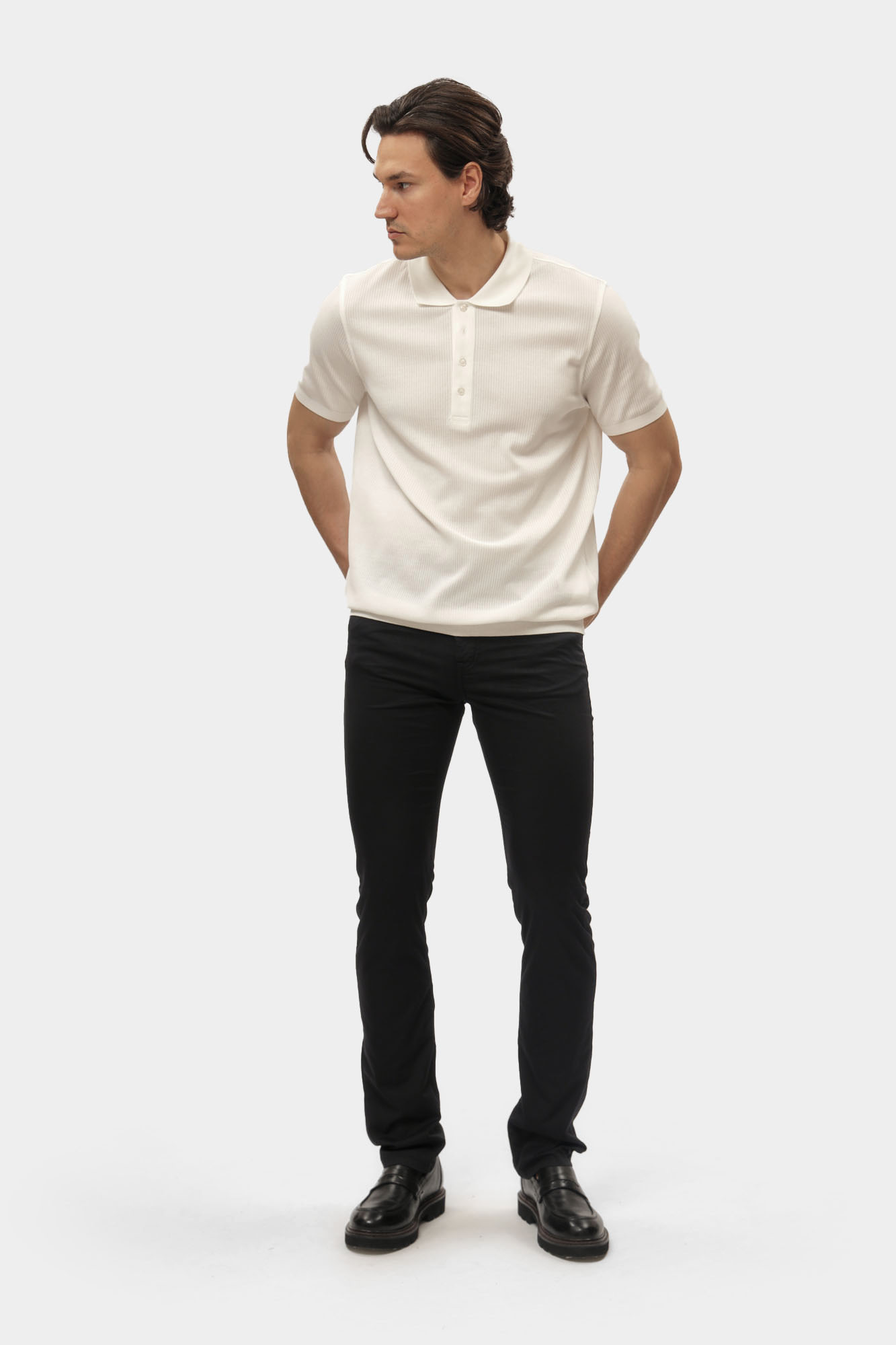 552829_265840 Брюки 5-карманные Karl Lagerfeld Черный