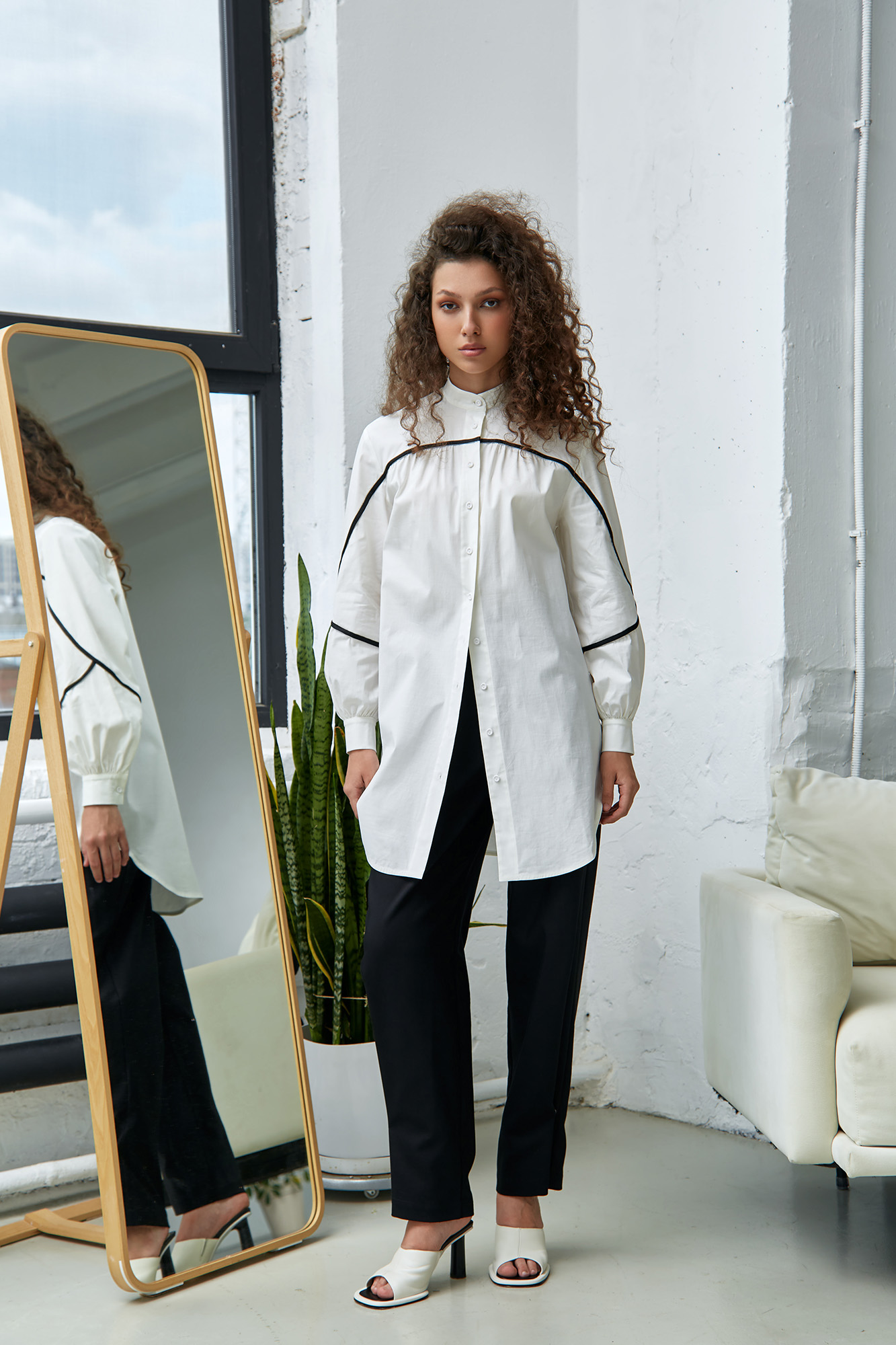 W-232-TH-56-007 рубашка с длинным рукавом the hills 