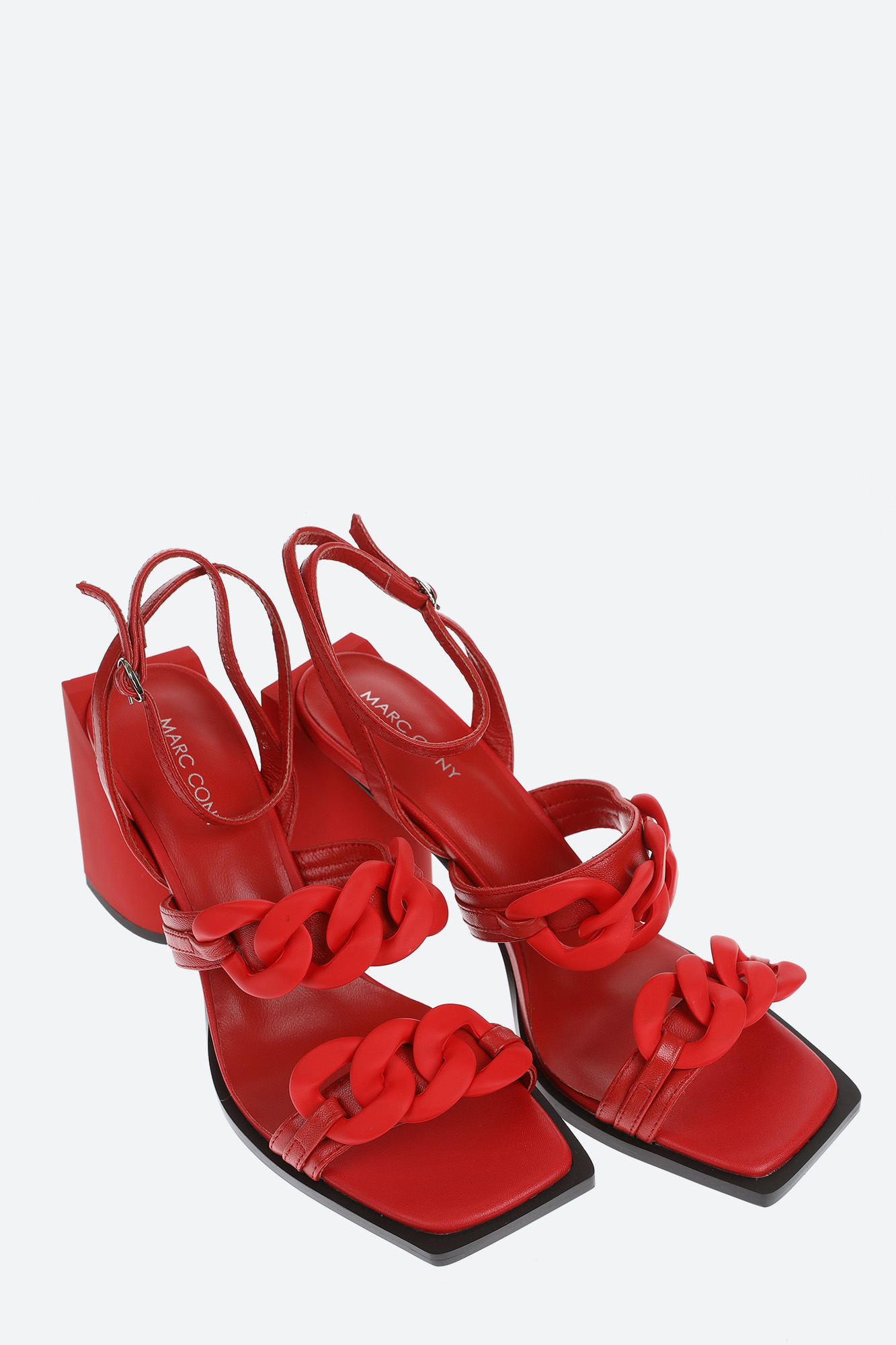 2121-257 Босоножки на каблуке Marc Cony Красный