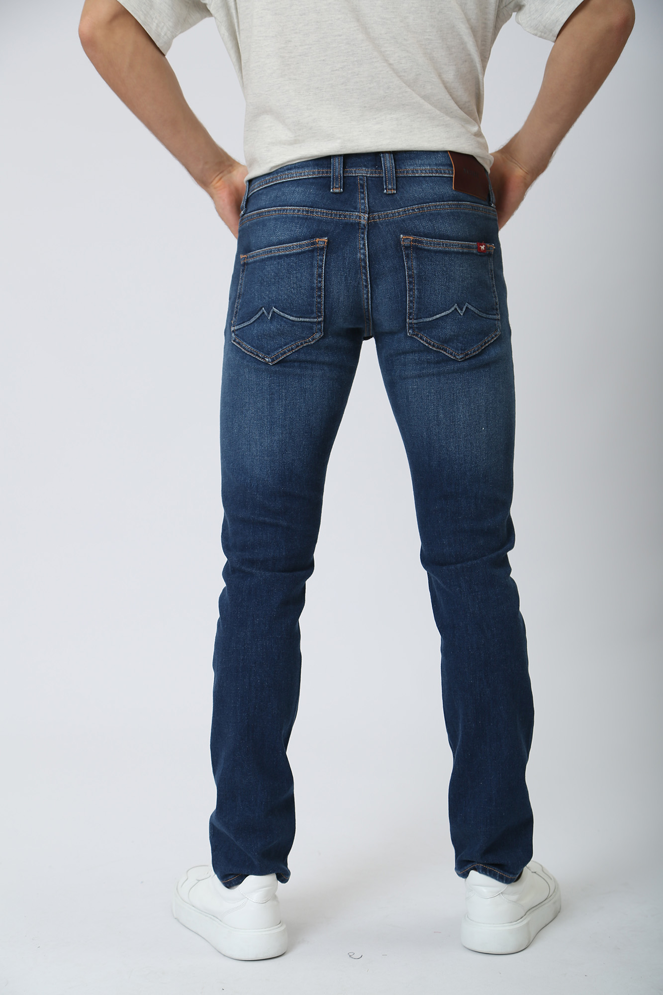 1013206-5000 Джинсы 'Oregon Tapered' Mustang Синий