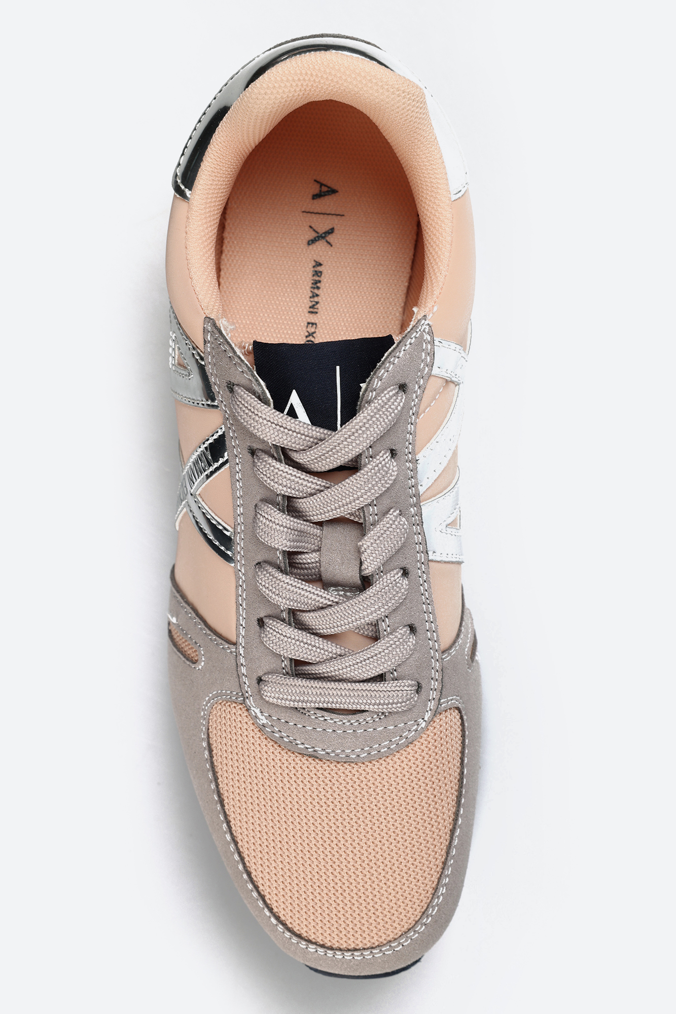 XDX031_XV137 Кроссовки Armani Exchange Бежевый