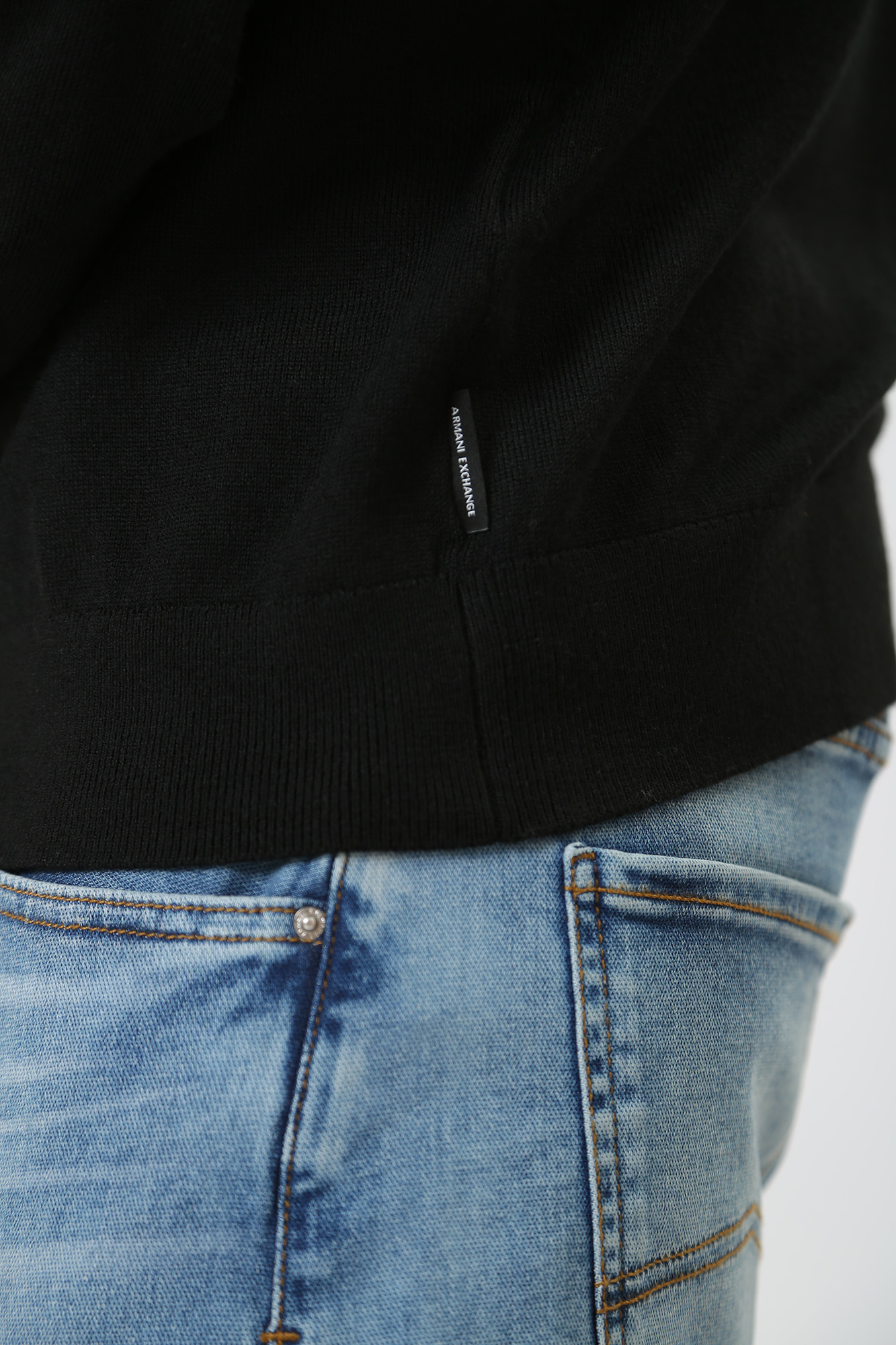 6RZM1D_ZMM9Z Джемпер  Armani Exchange Черный