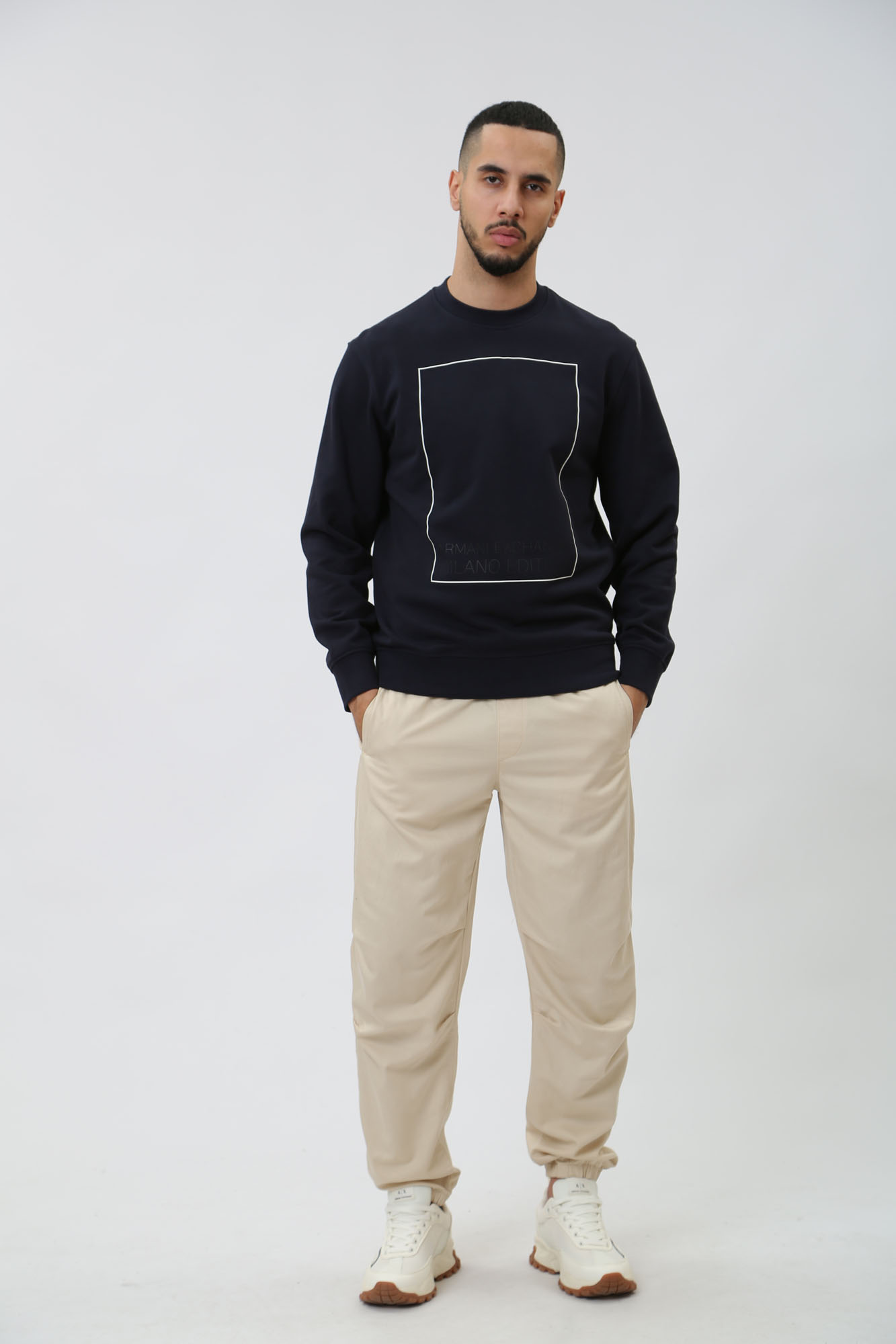 3DZMHH_ZJGGZ Свитшот Armani Exchange Синий