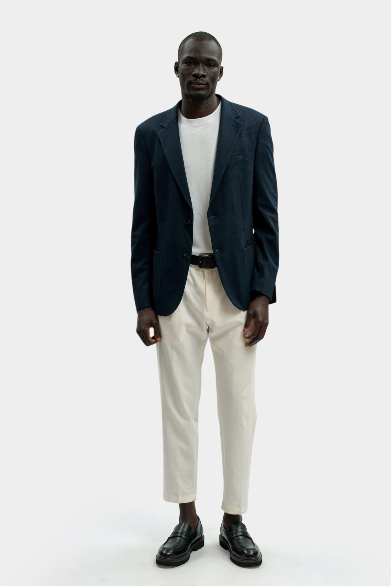 30100895_10100140 Пиджак Strellson Синий