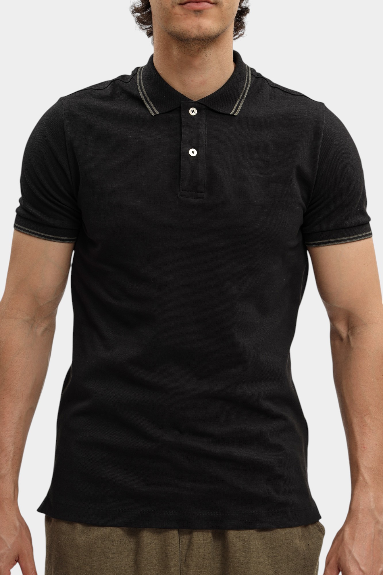 M5510RT3236 Поло Geox Черный