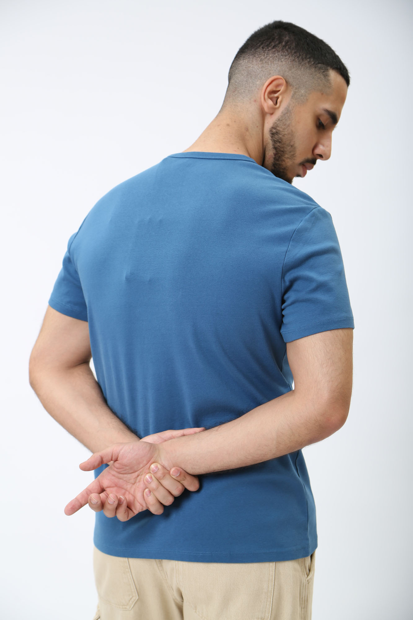 1014930 Футболка Mustang Синий