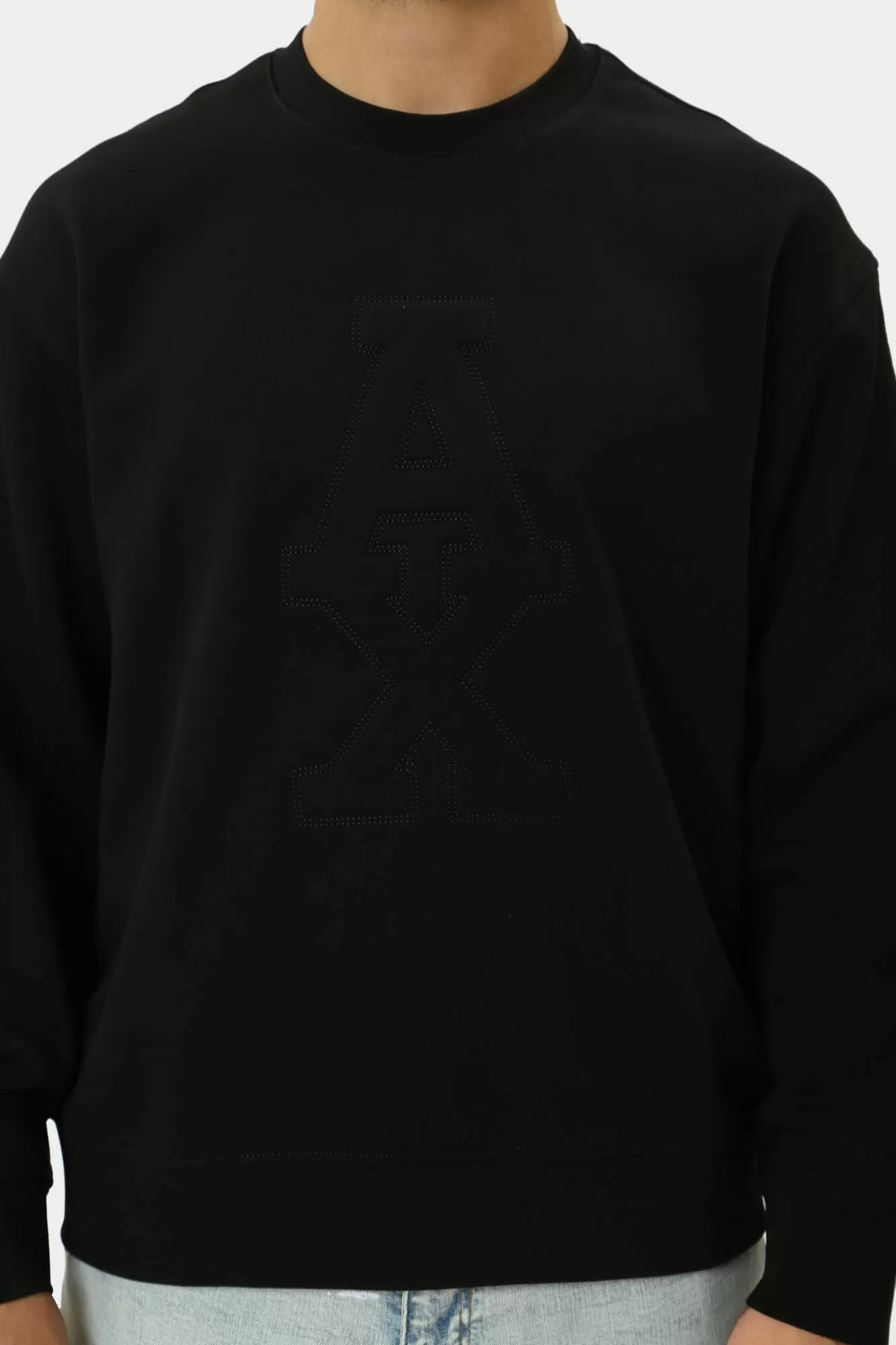 6DZMLF_ZJ4XZ_1200 Свитшот Armani Exchange Черный