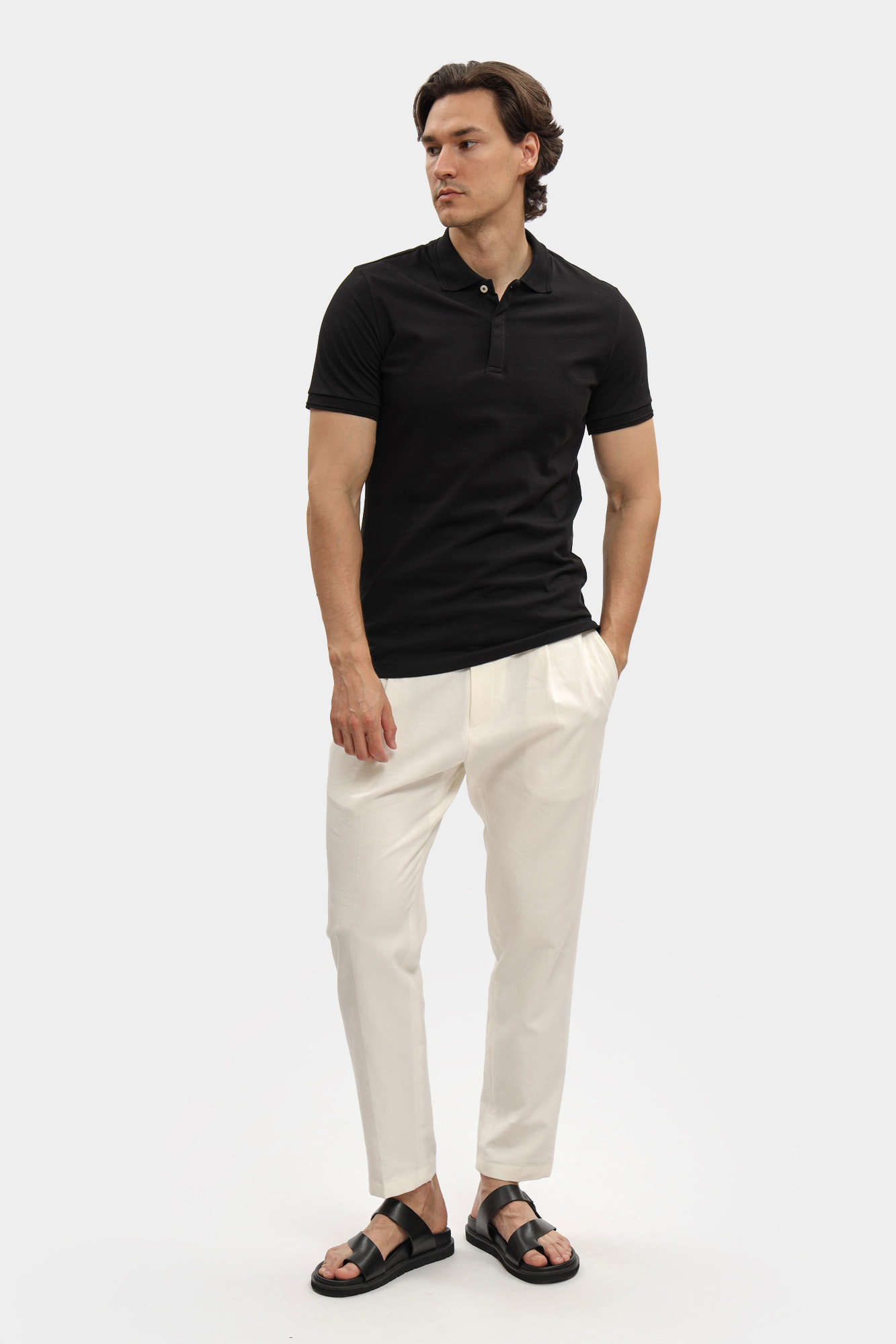 M5510WT3236 Поло Geox Черный