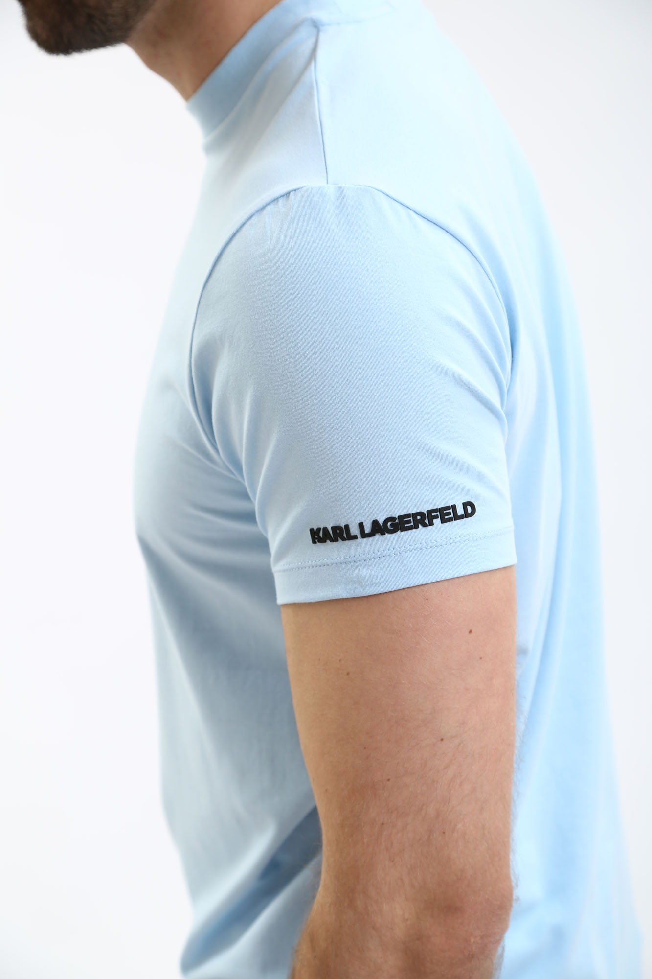 541221_755401 Футболка Karl Lagerfeld Голубой