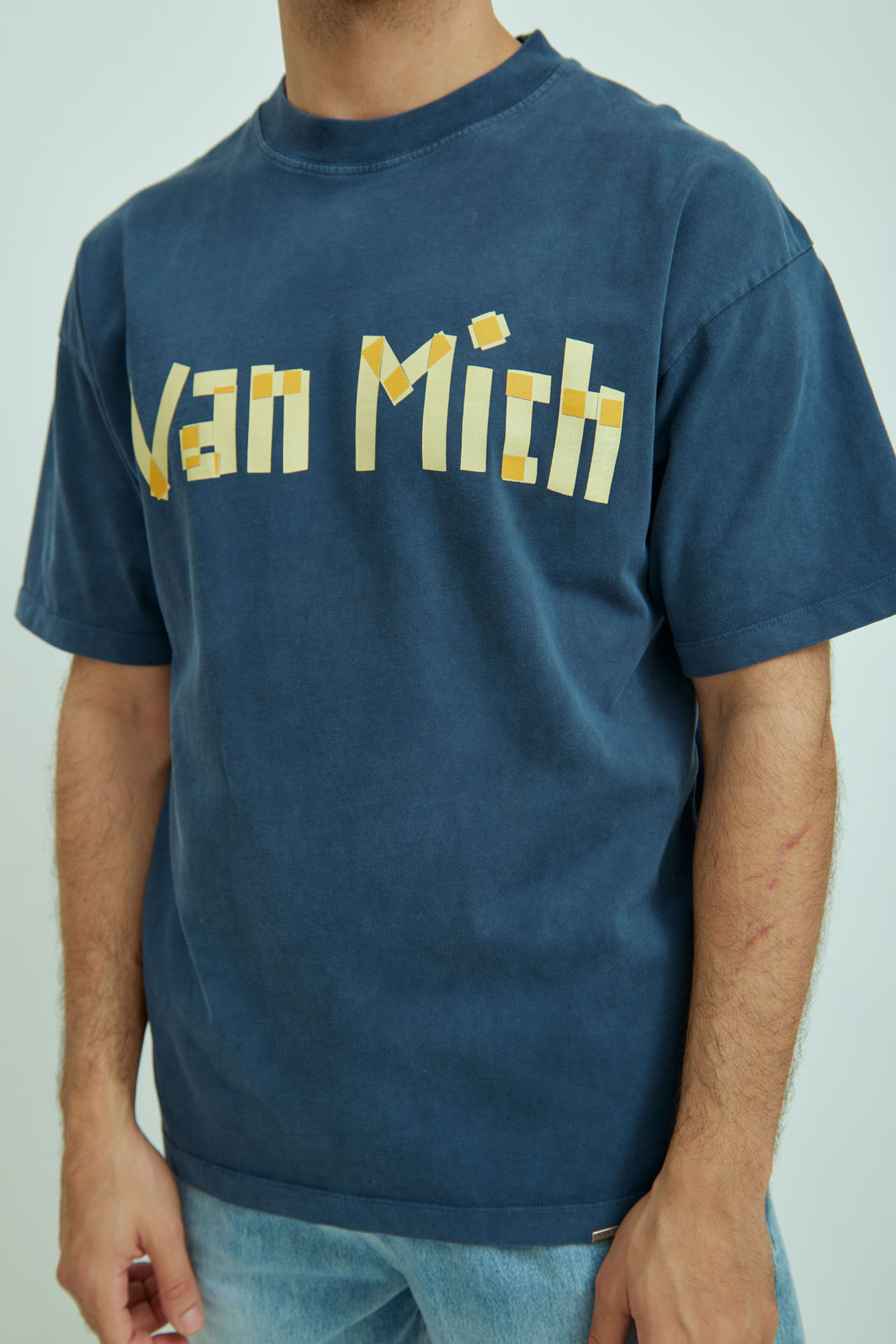 VM-ERK-22-067 Футболка Van Mich Синий