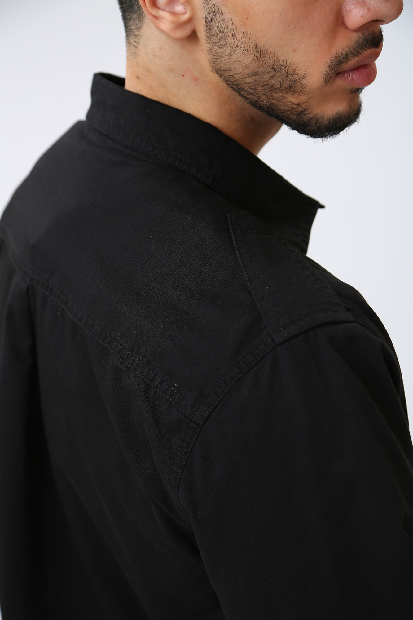 VM-231-46-017 Рубашка с длинным рукавом Van Mich Черный