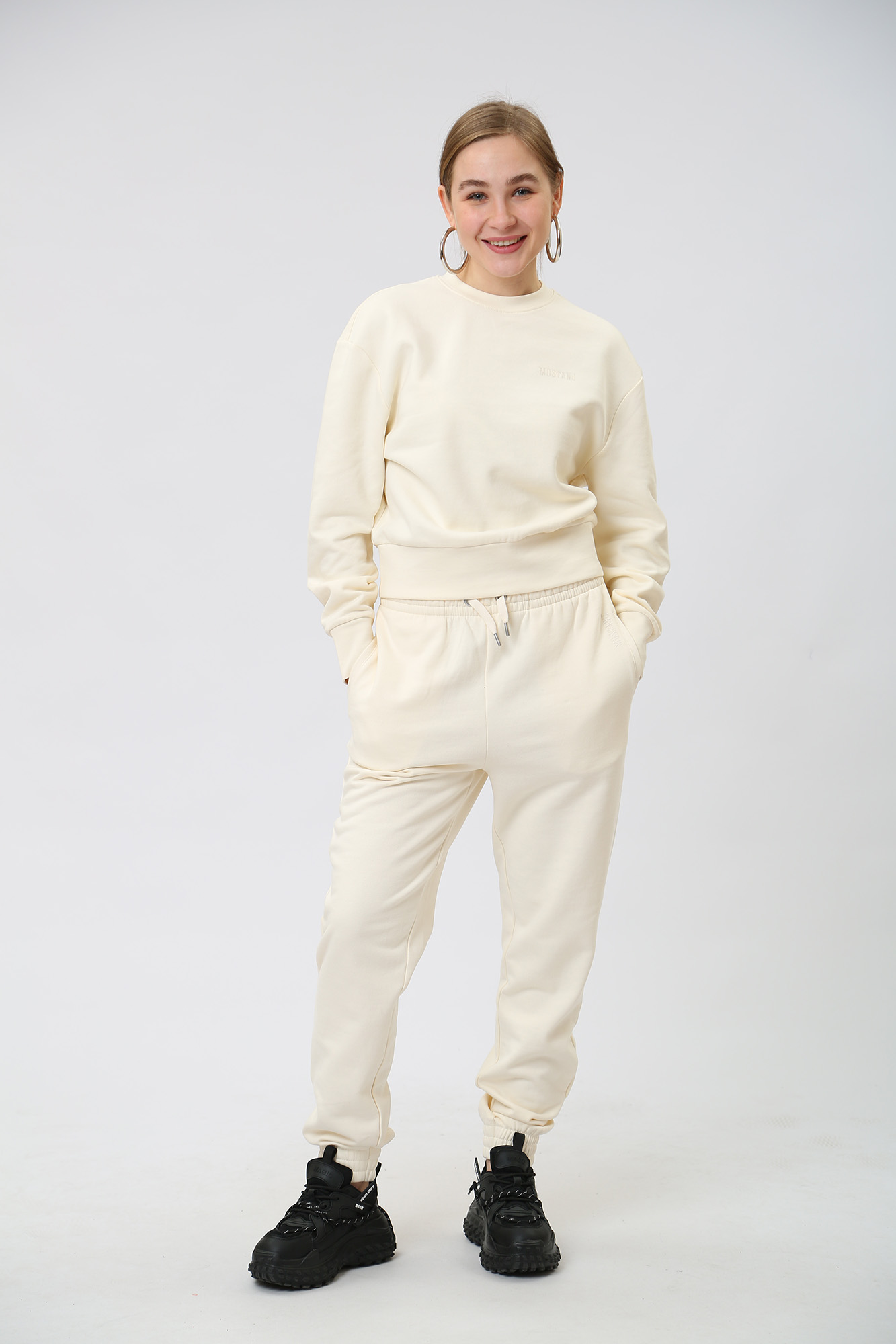 1013611 джоггеры спортивные mustang