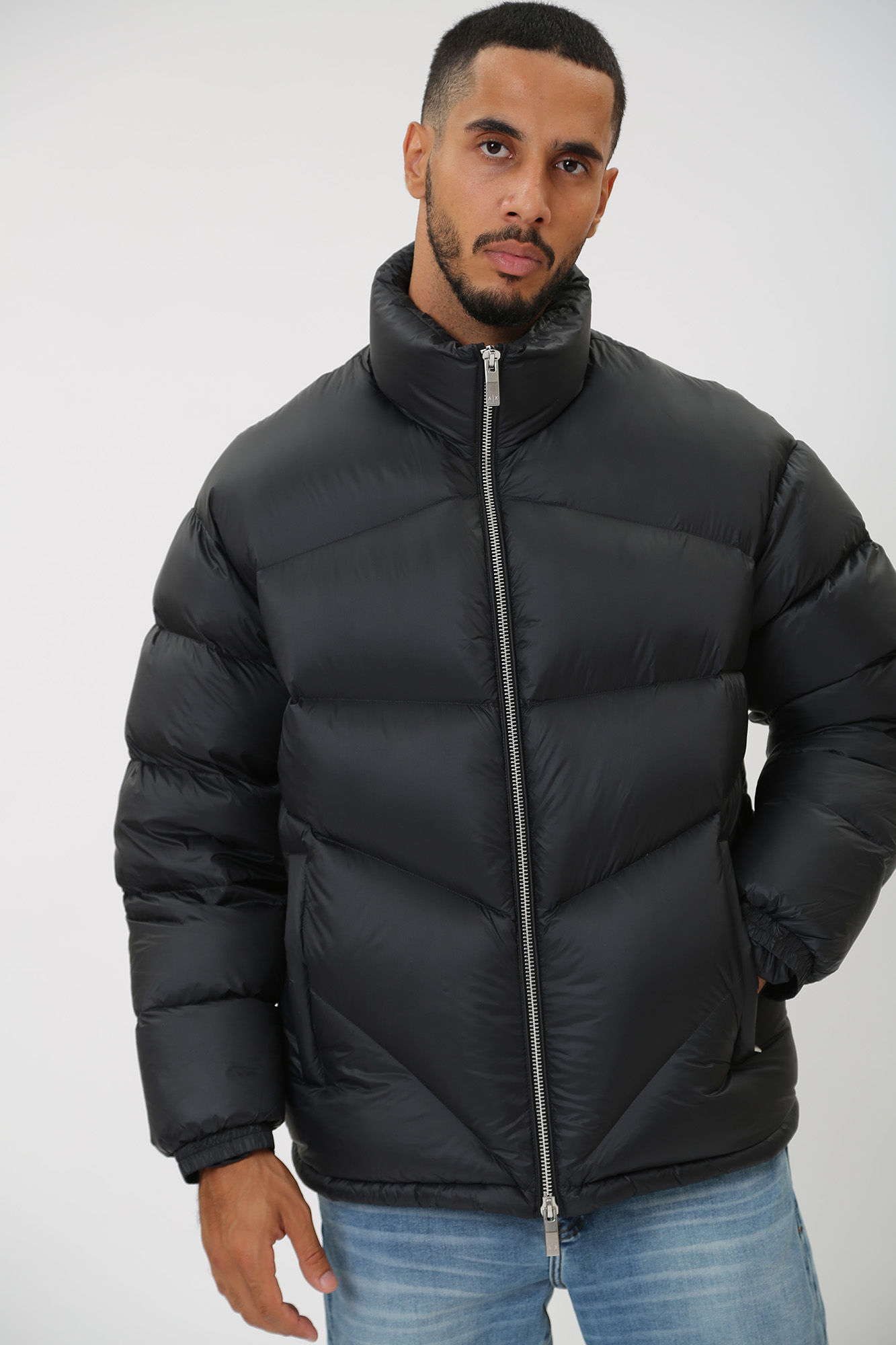 6RZBL9_ZN2RZ Куртка пуховая  Armani Exchange Черный