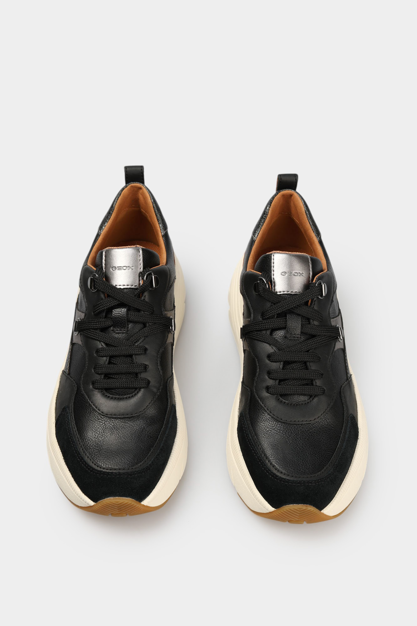 D36UFE05485C Кроссовки Geox Черный