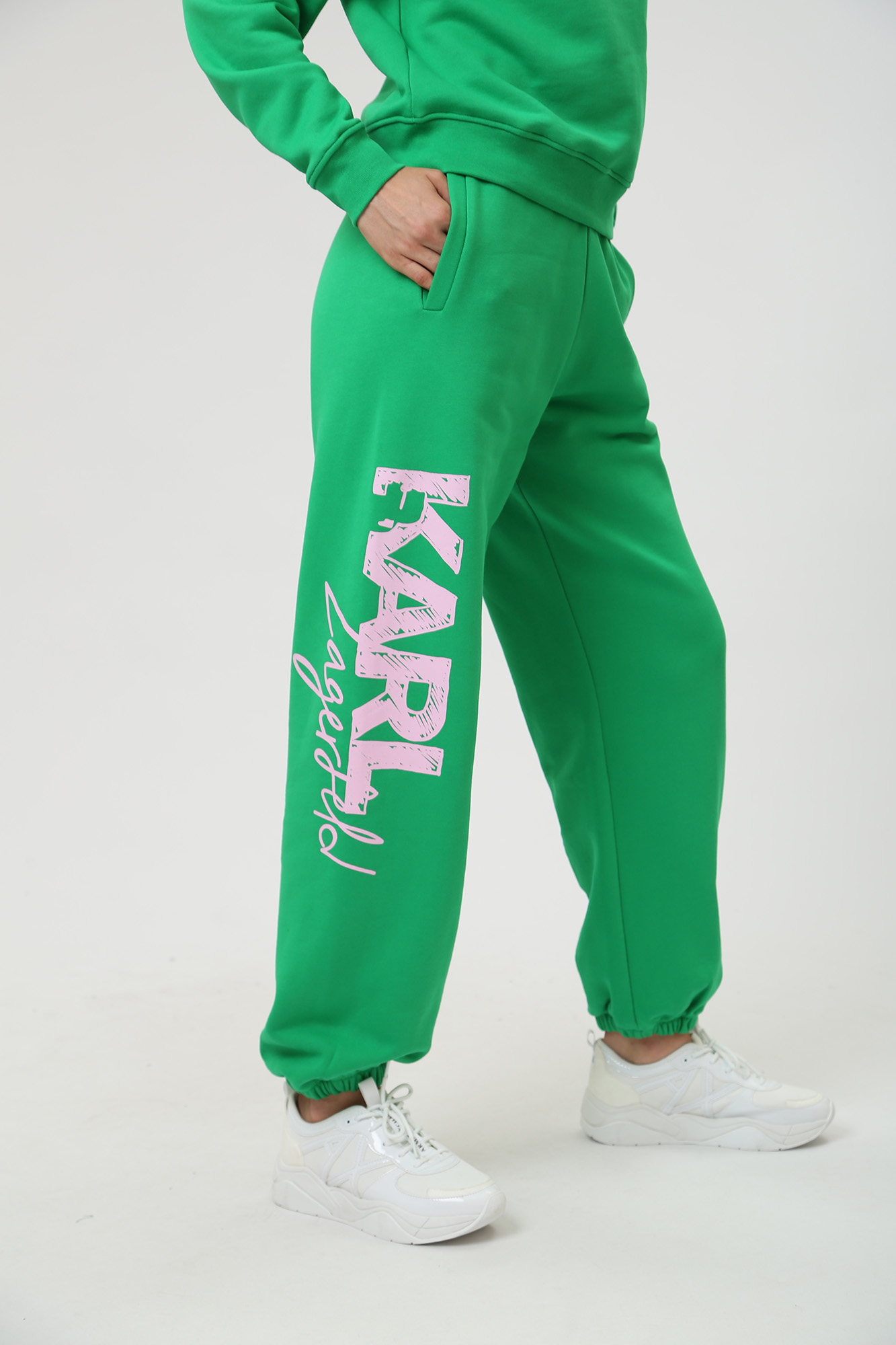 235W1052 брюки спортивные karl lagerfeld 