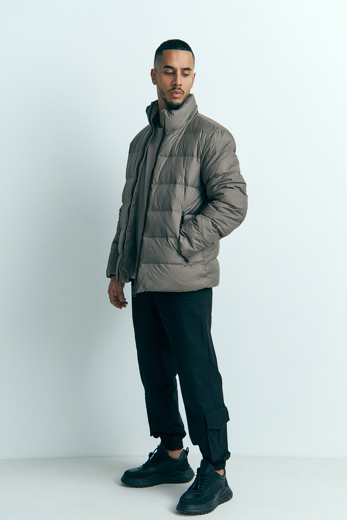 M-232-B-5022701 Куртка The Hills Серый