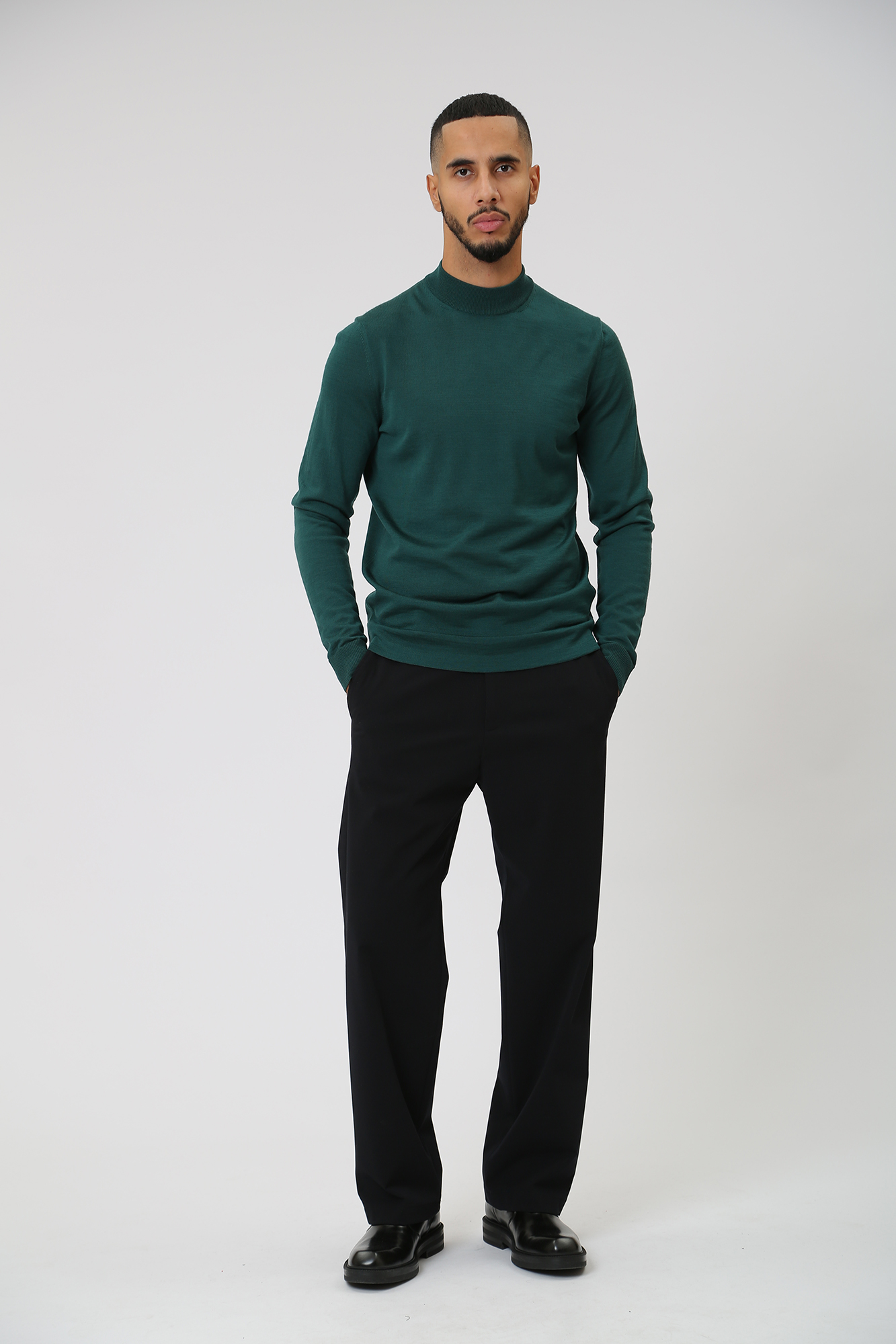 30032741_10012097 Джемпер Strellson Зеленый