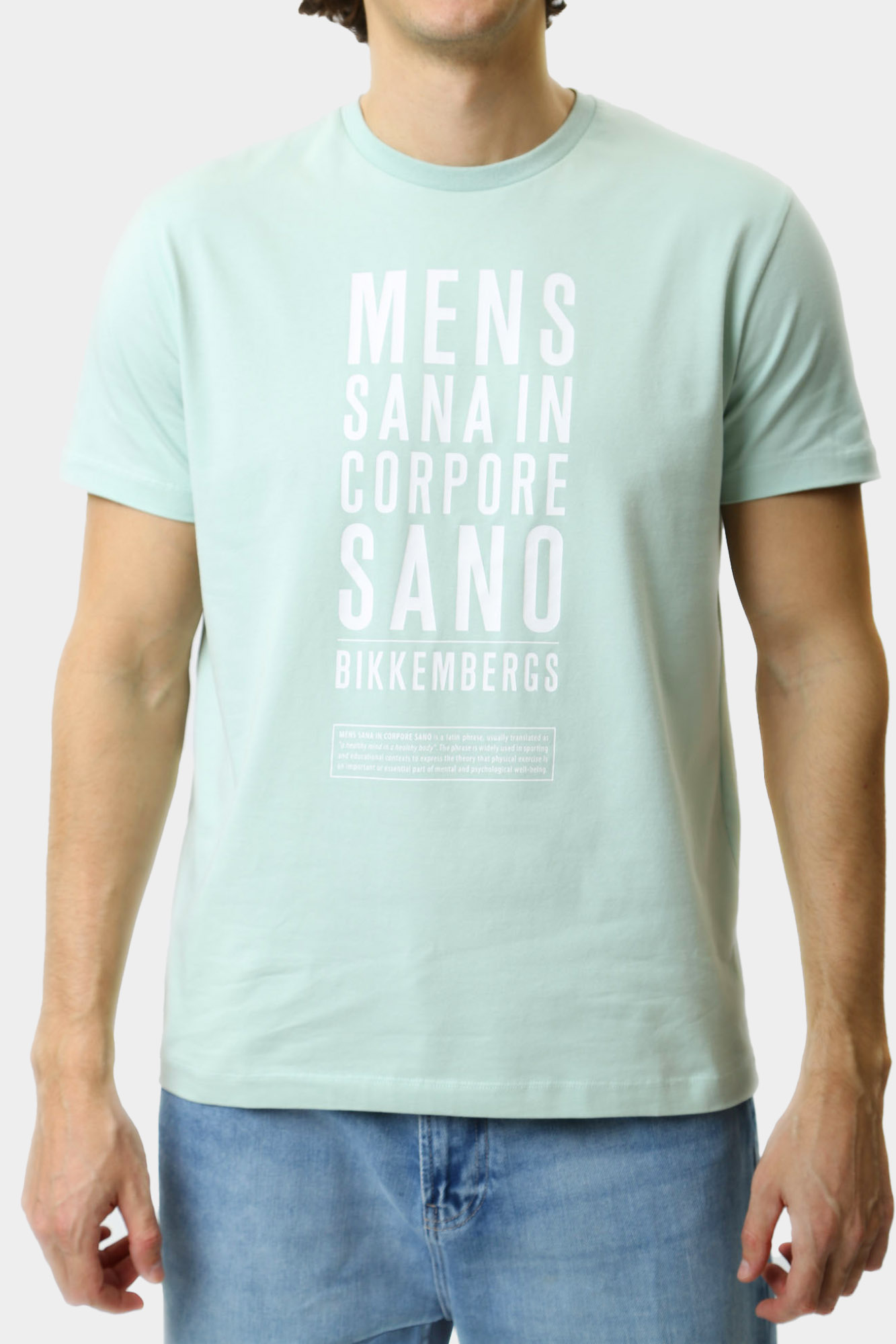 BMT0160 Футболка Bikkembergs Синий