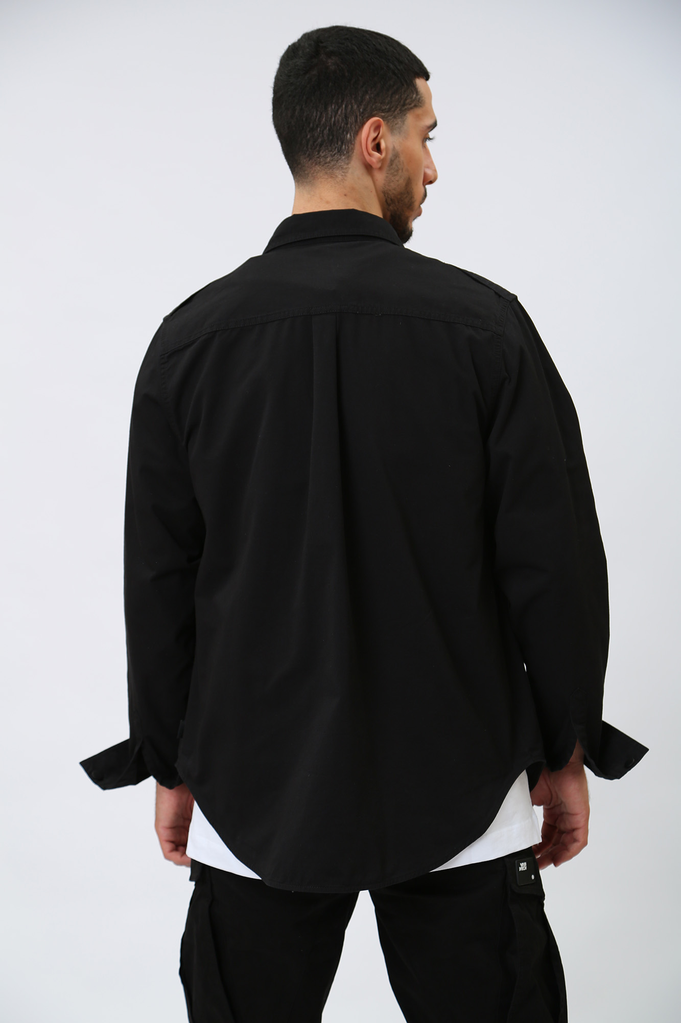 VM-231-46-017 Рубашка с длинным рукавом Van Mich Черный